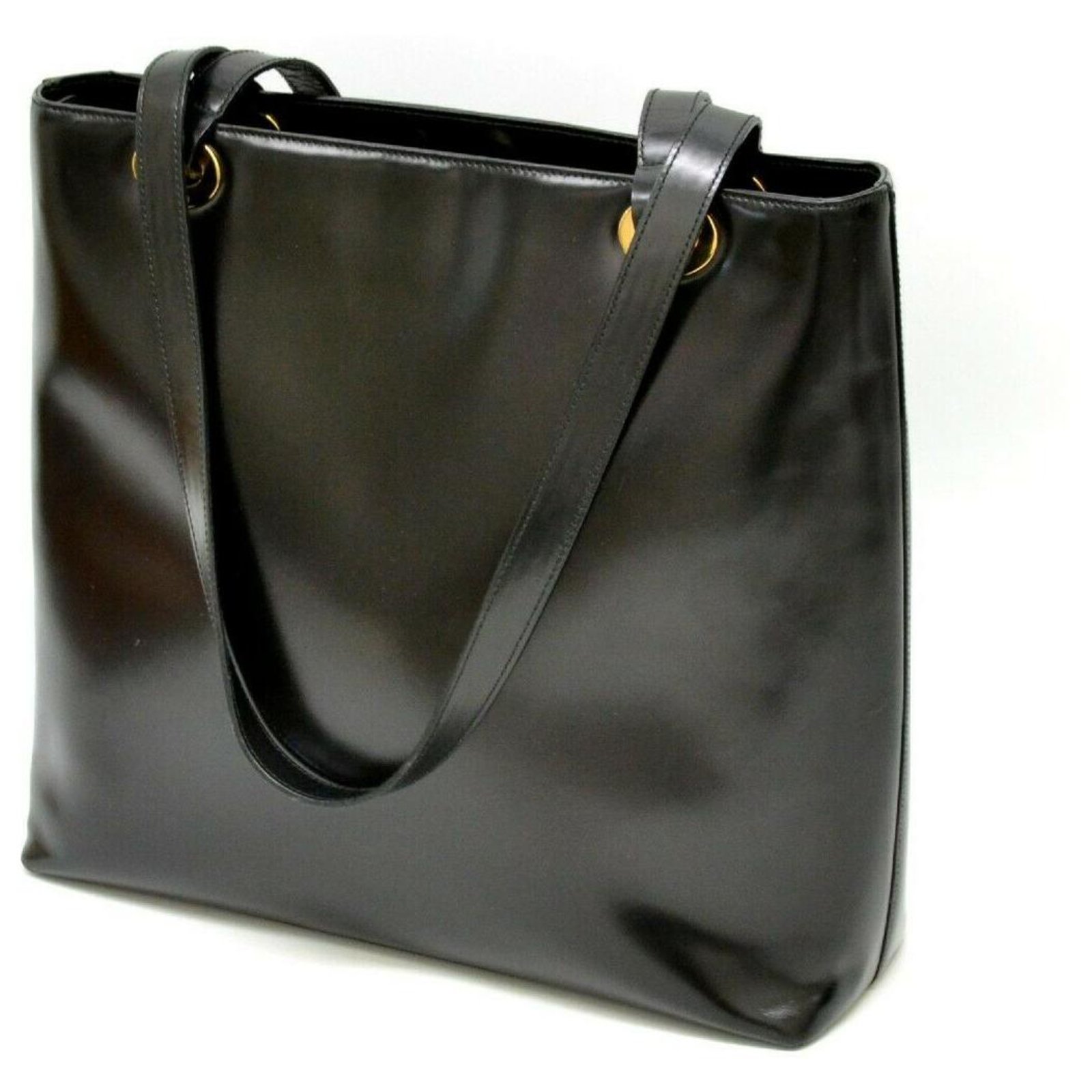 Gucci Classique Leather Black ref.128123 - Joli Closet