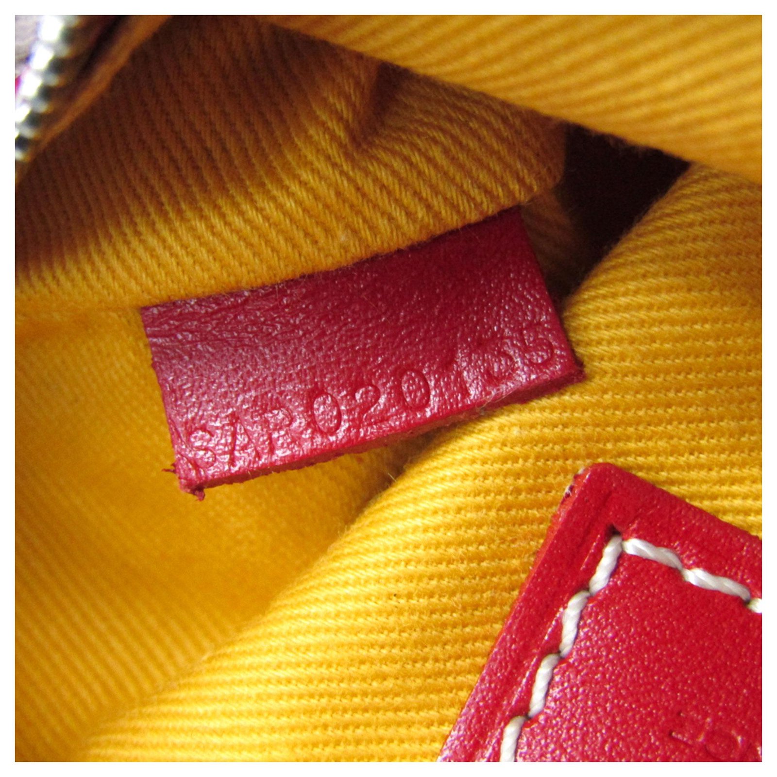 Goyard Red Goyardine Mini Senat Leather Cloth Cloth ref.128396 - Joli Closet