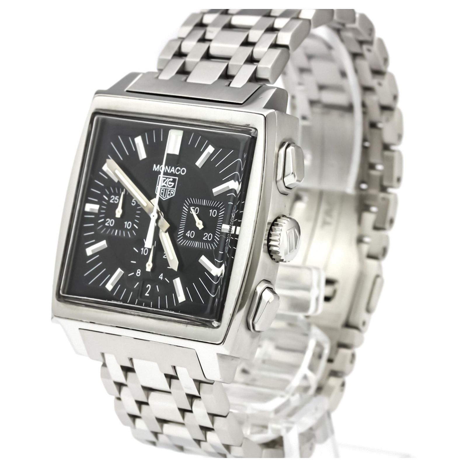 Stylo à Bille TAG Heuer Édition Montre - Design Torsadé Argenté, Avec Boîte, Rare