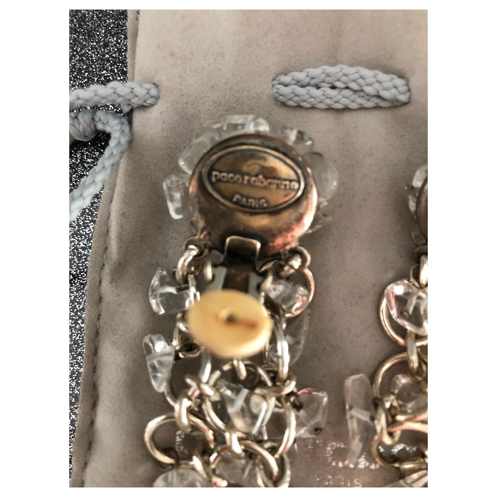 Montre Paco Rabanne Argentée Pour Femme - Modèle Bracelet Occasion