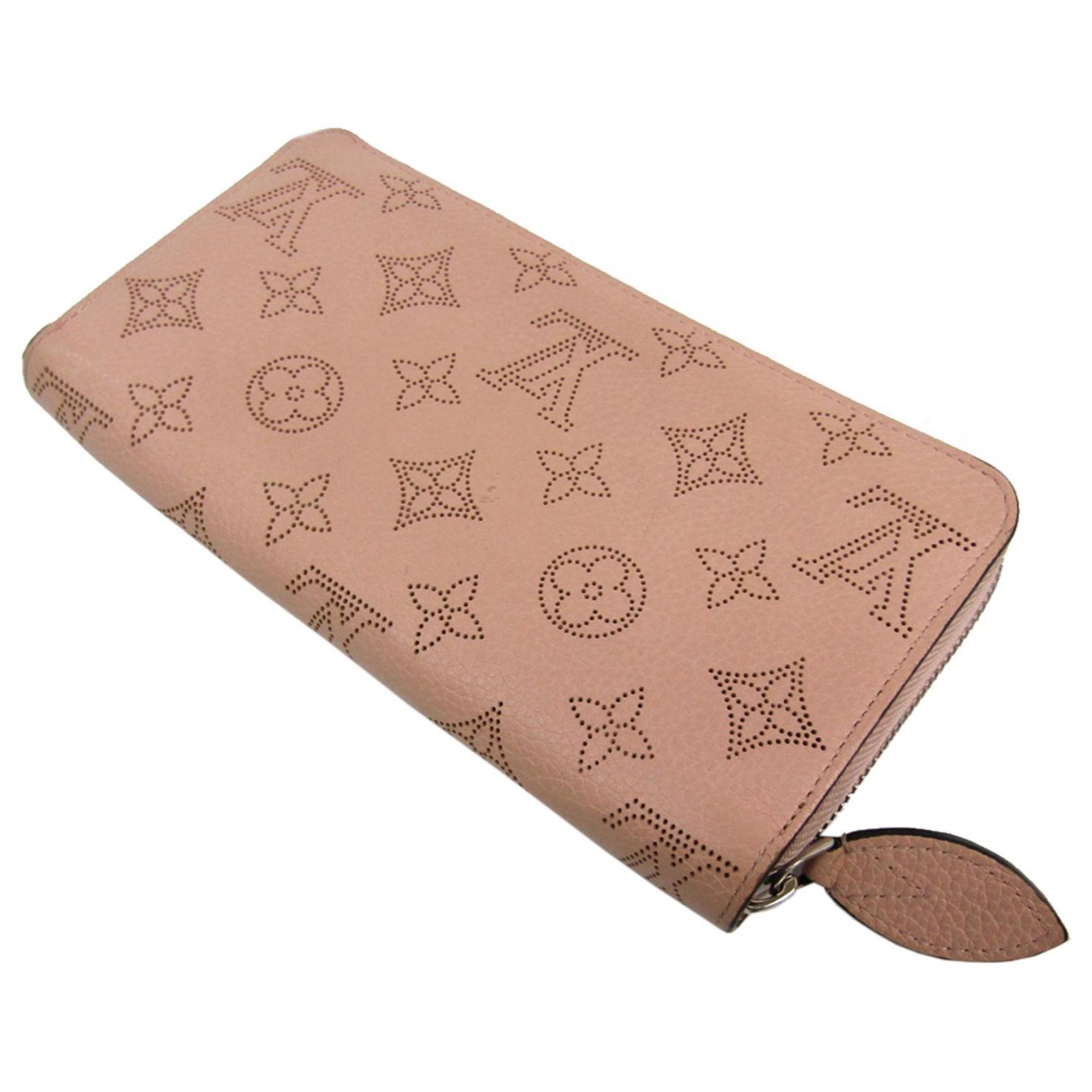 LOUIS VUITTON purse M80490 Zippy wallet Monogram Mahina pink pink