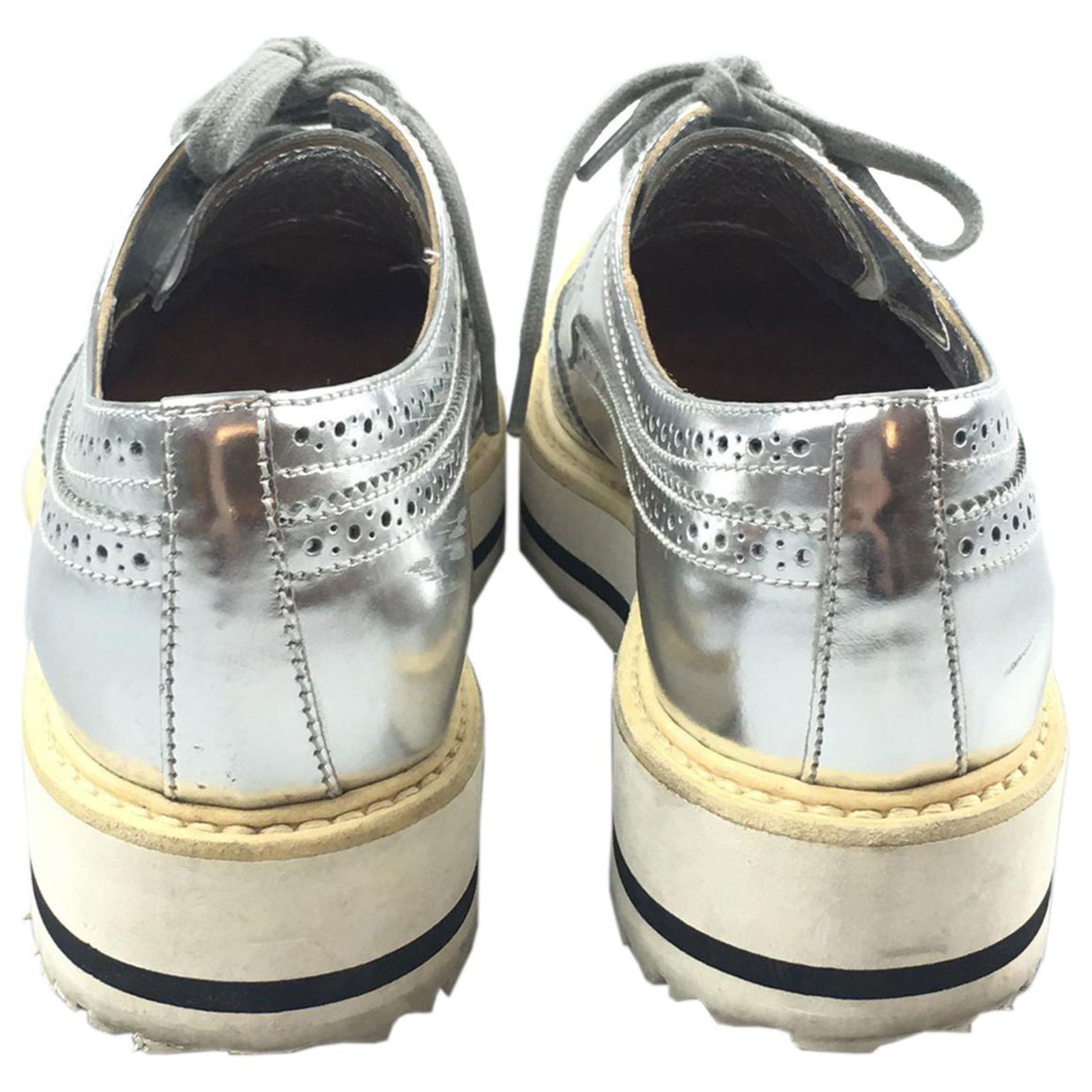 prada glitter flats