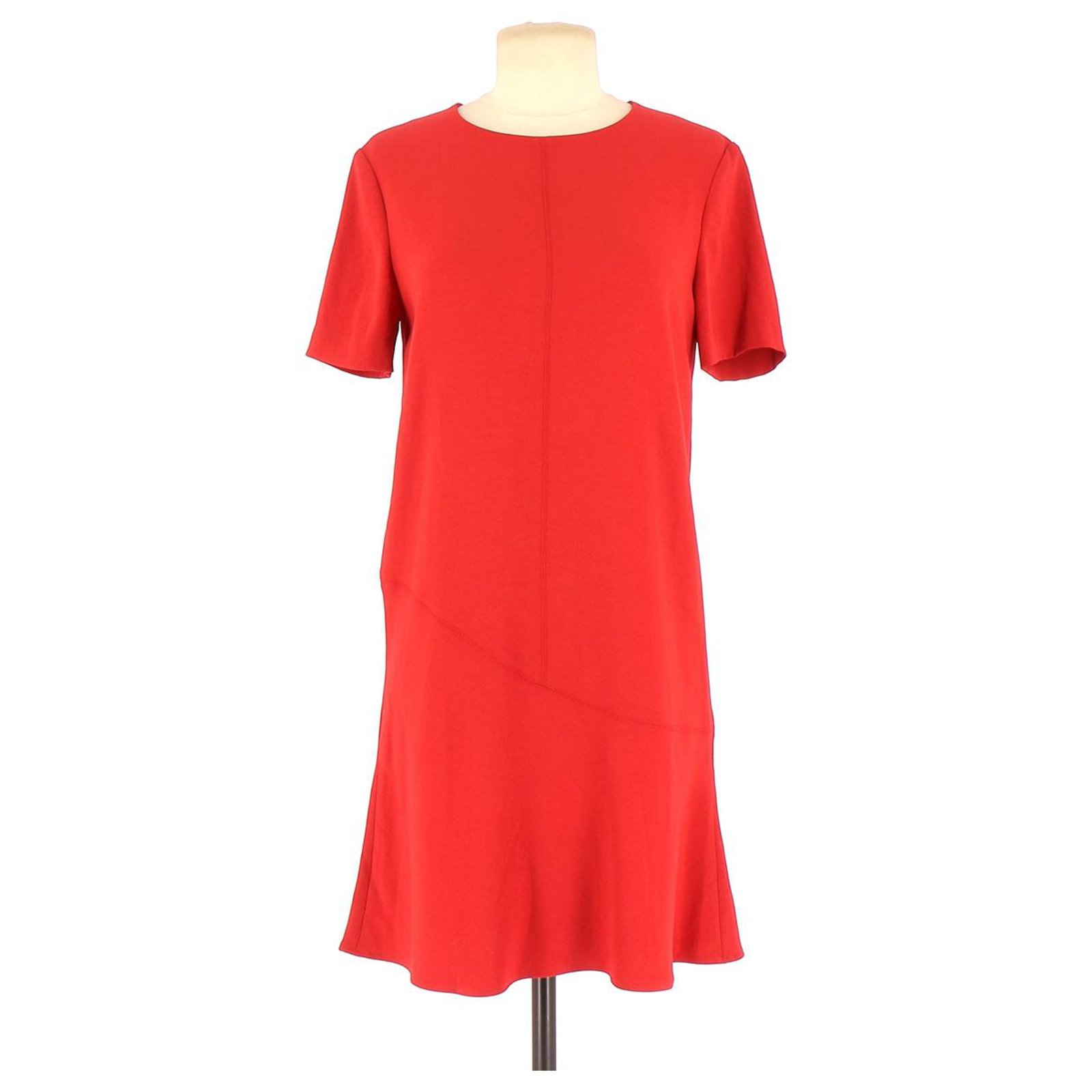 Vanessa Bruno Athe robe Red Triacetate ref.130070 - Joli Closet
