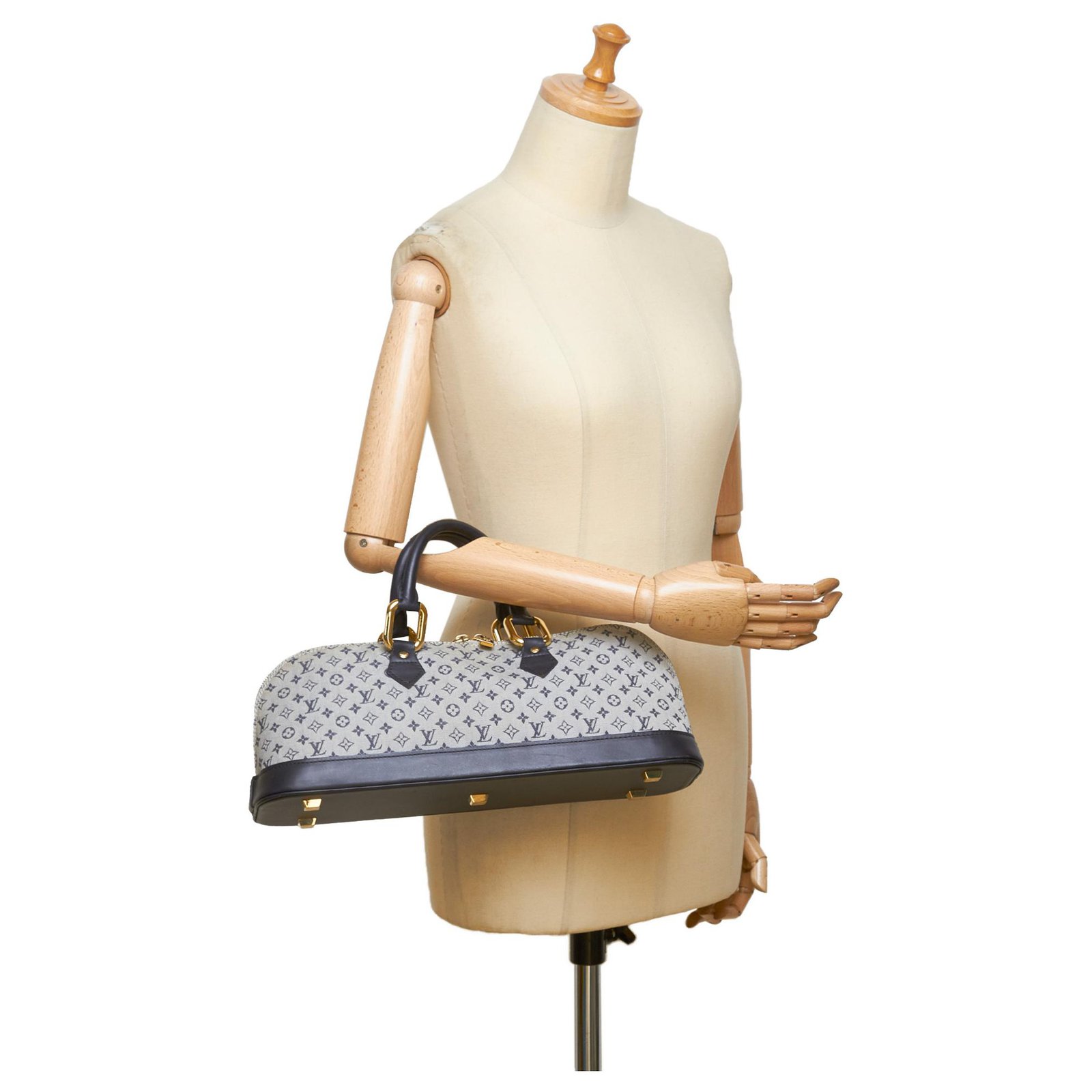 Louis Vuitton Monogram Mini Lin Alma Long Beige Cloth ref.947237 - Joli  Closet