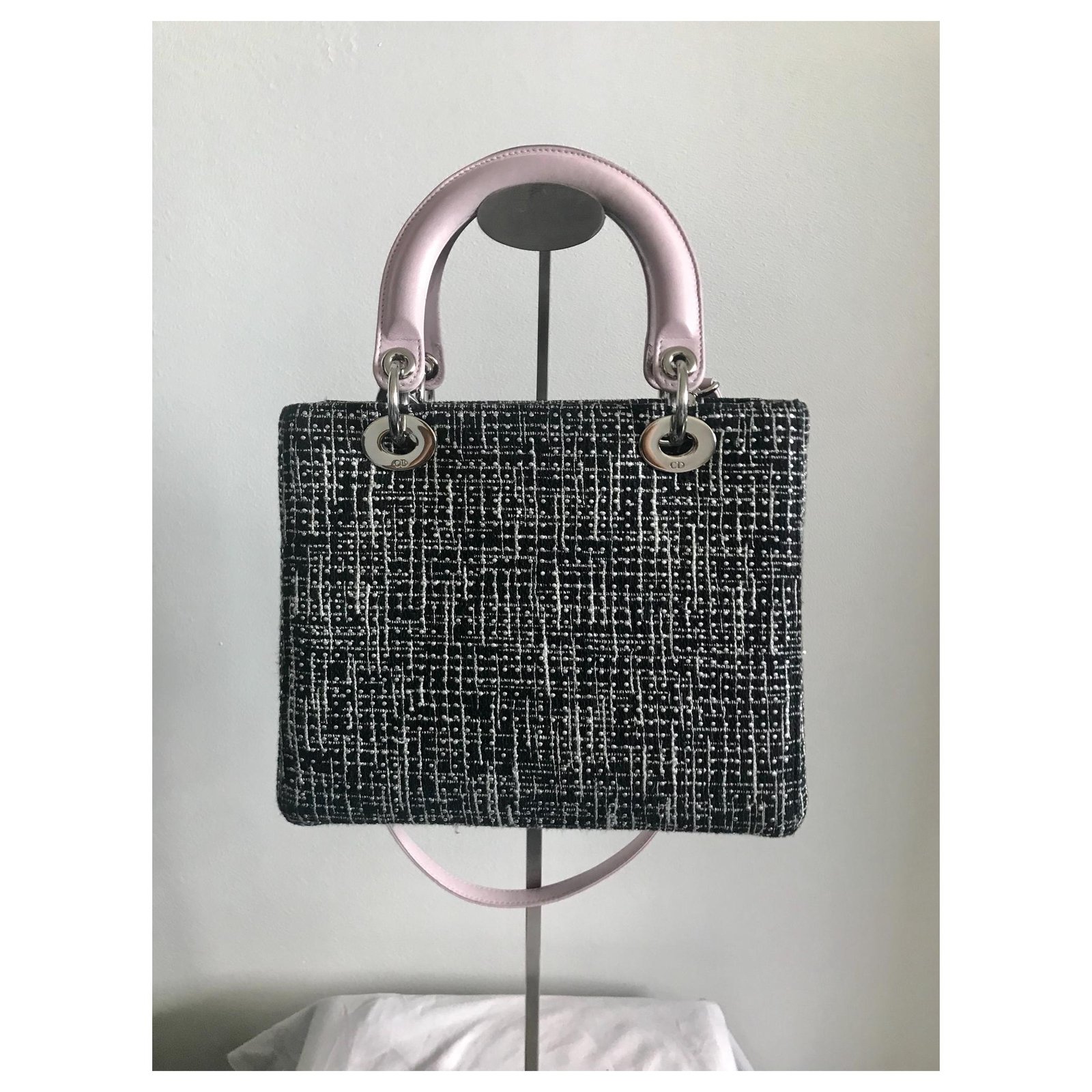 lady dior tweed bag