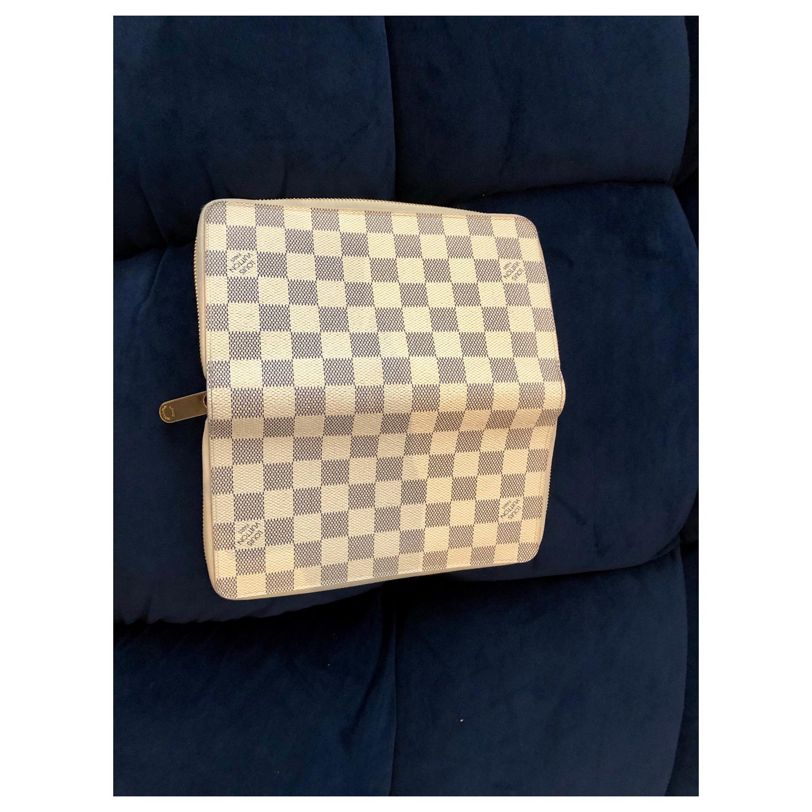 Louis Vuitton Zipper Wallet purse Carrera purse