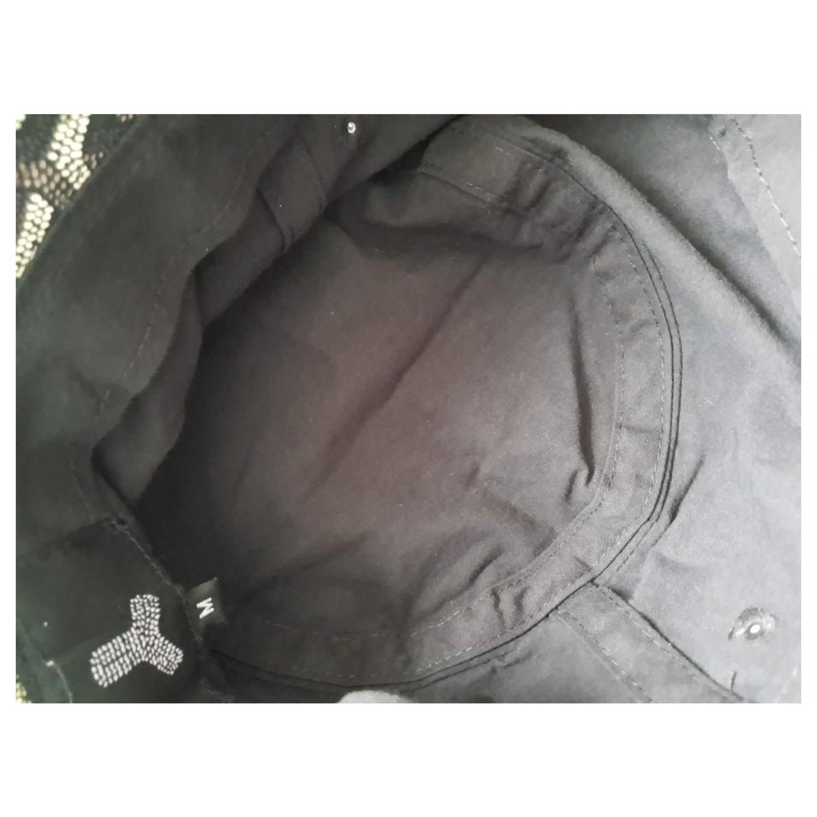 Goyard bucket Hat Black White Grey Cotton ref.131071 - Joli Closet