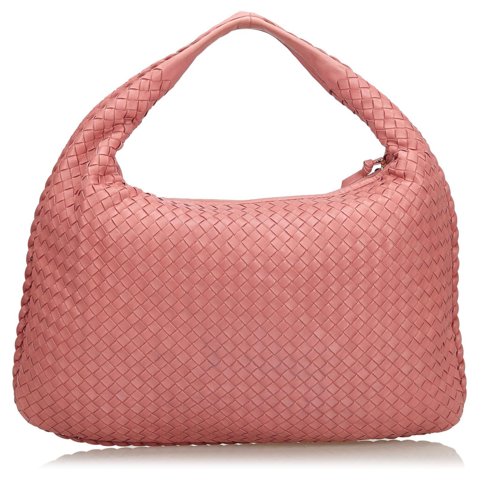 Bottega Veneta Messenger Nodini Bag Pink Leather ref.69121 - Joli Closet