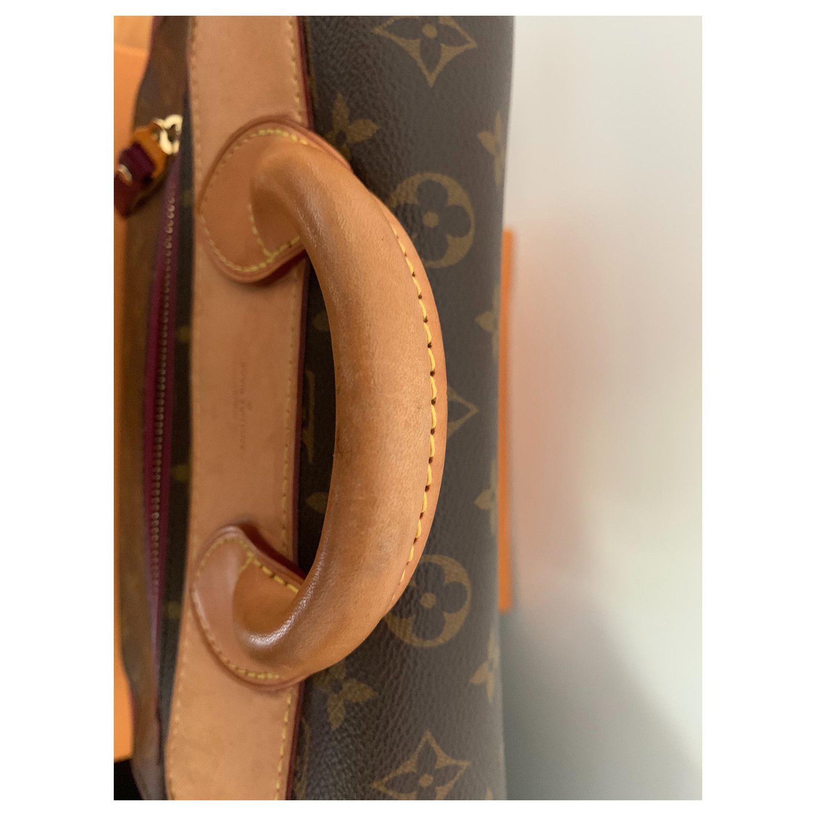 Louis Vuitton MM Eden Brown Leather ref.131180 - Joli Closet