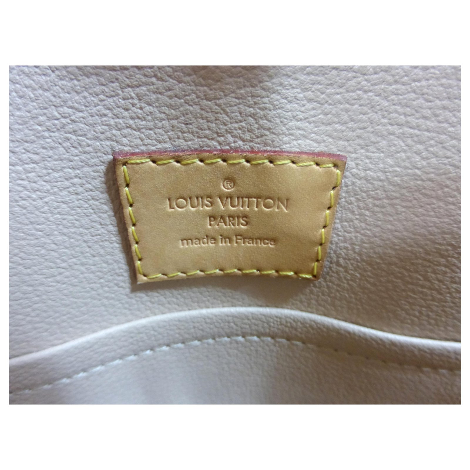 Louis Vuitton FLAT BAG MONOGRAM Brown Leather ref.131575 - Joli Closet