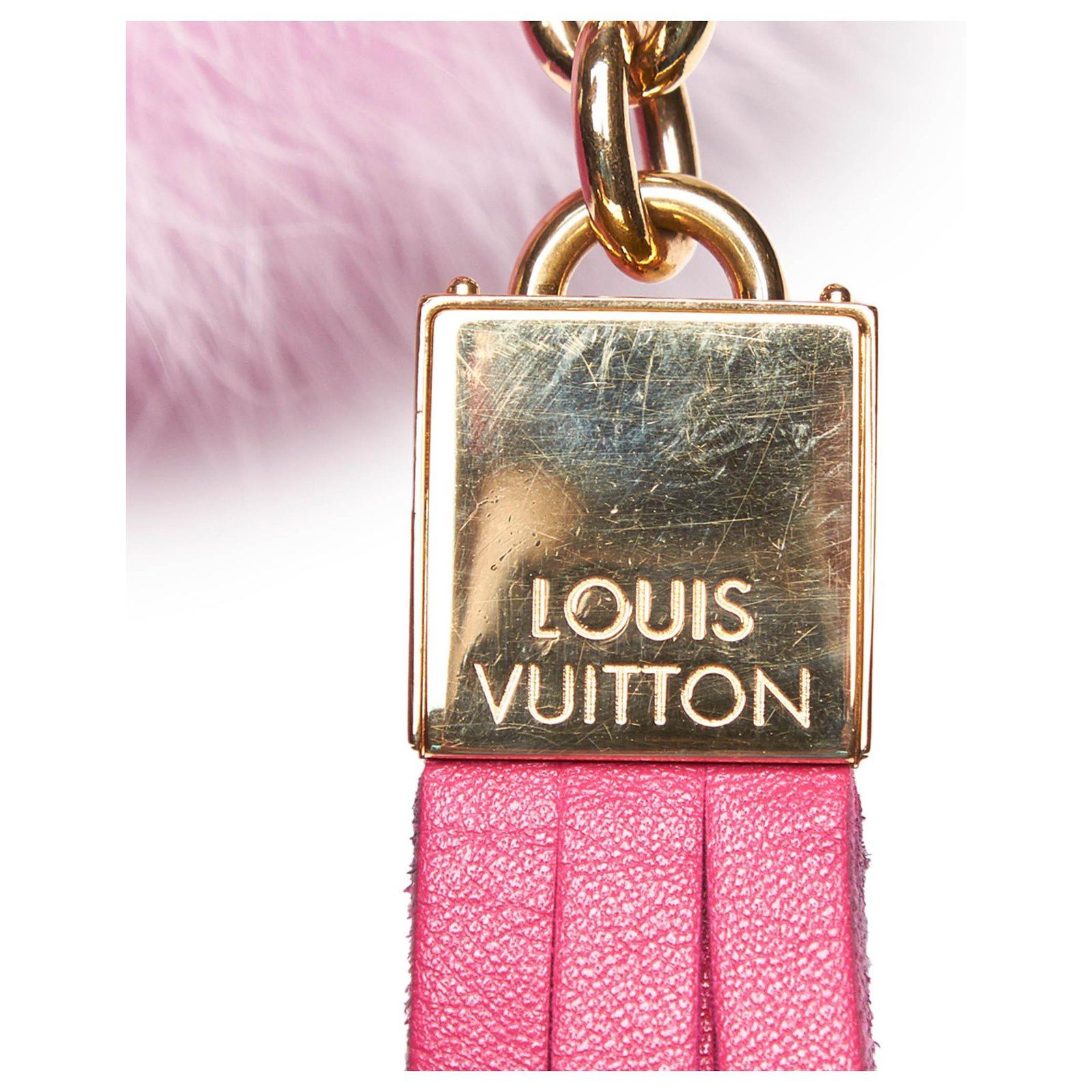 Louis Vuitton Louis Vuitton Foxy Pompom Fuchsia Pink Bag Charm