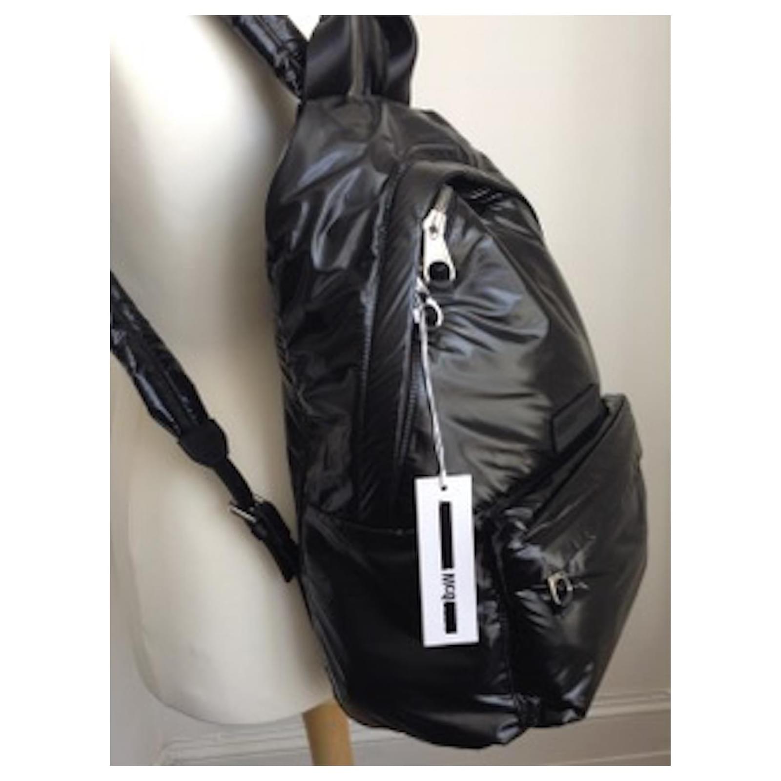 mcq leather backpack