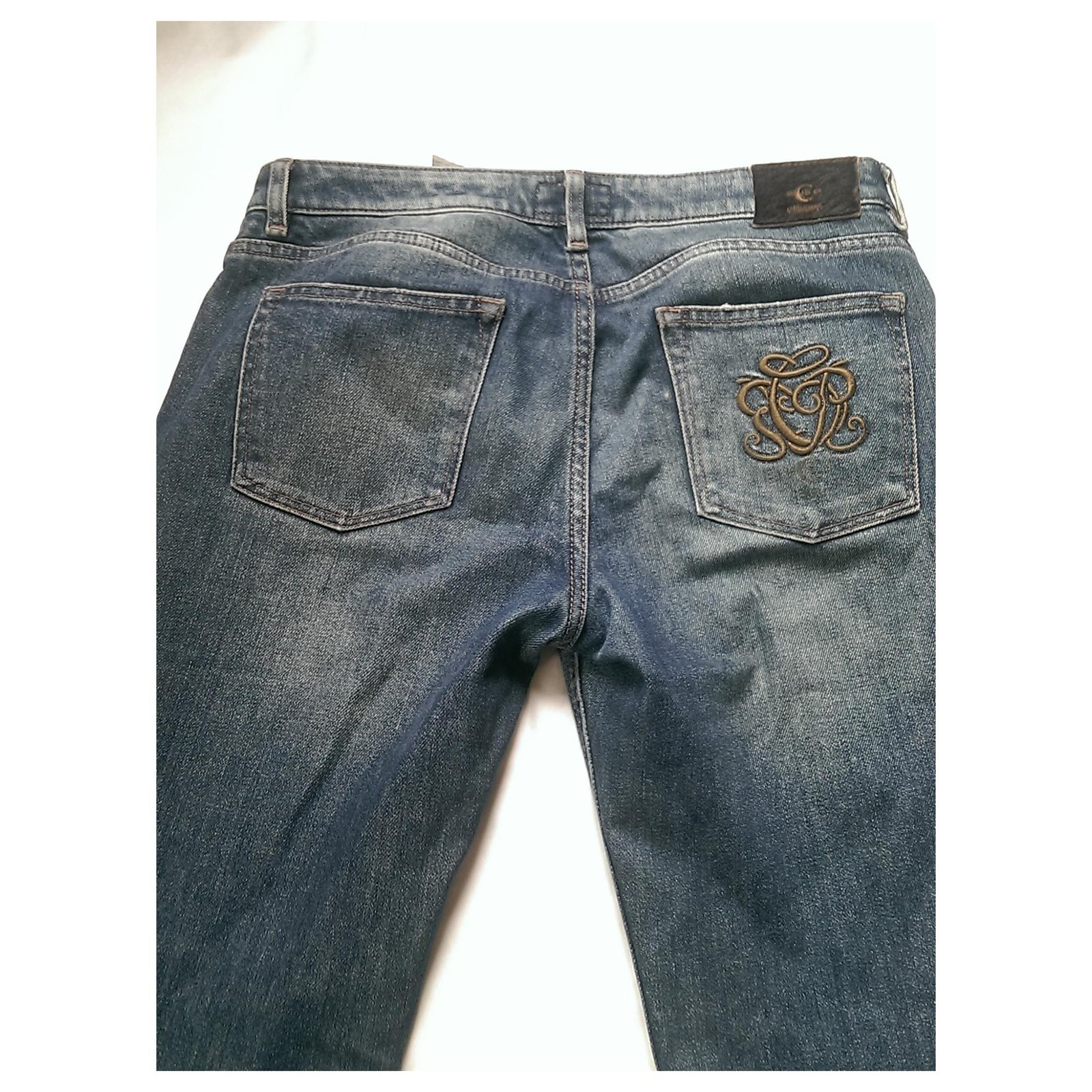 Cerruti 1881 Jeans Blue Cotton Elastane ref.131940 - Joli Closet