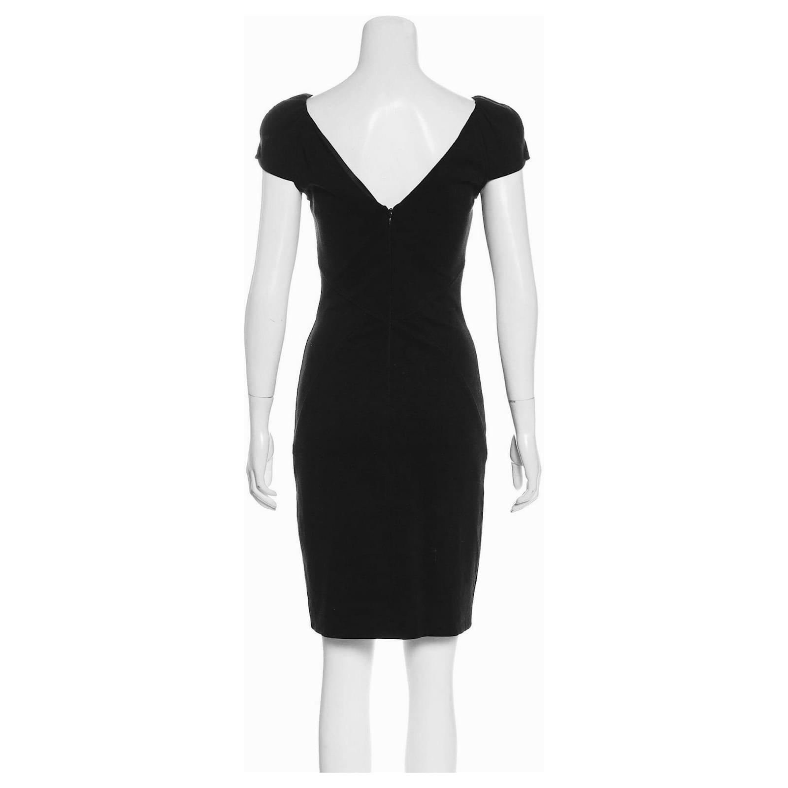diane von furstenberg black dress
