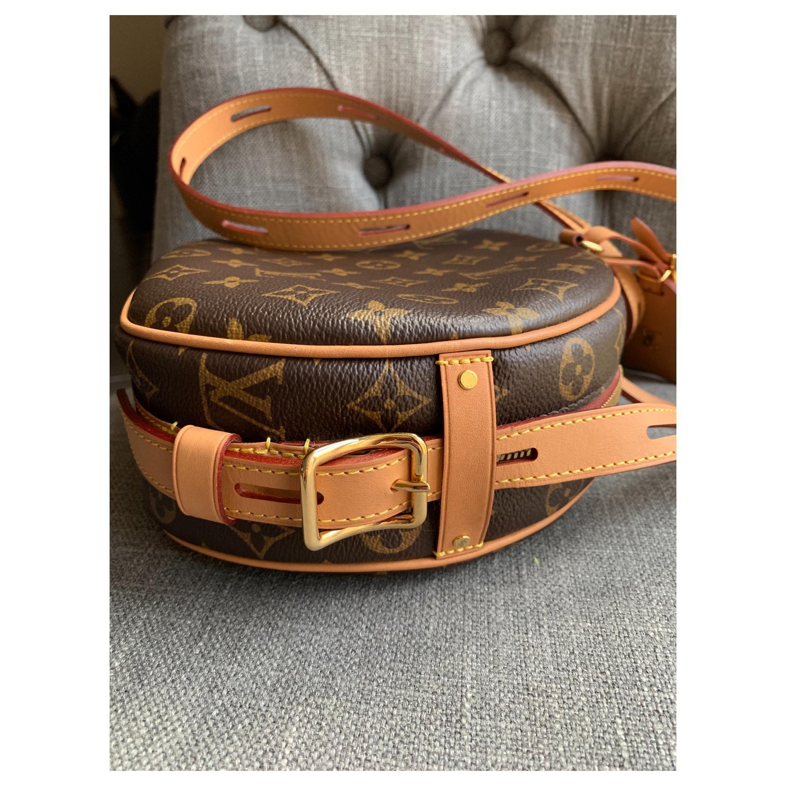 Louis Vuitton Boite Chapeau Souple Monogram Handbag M52294 Brown