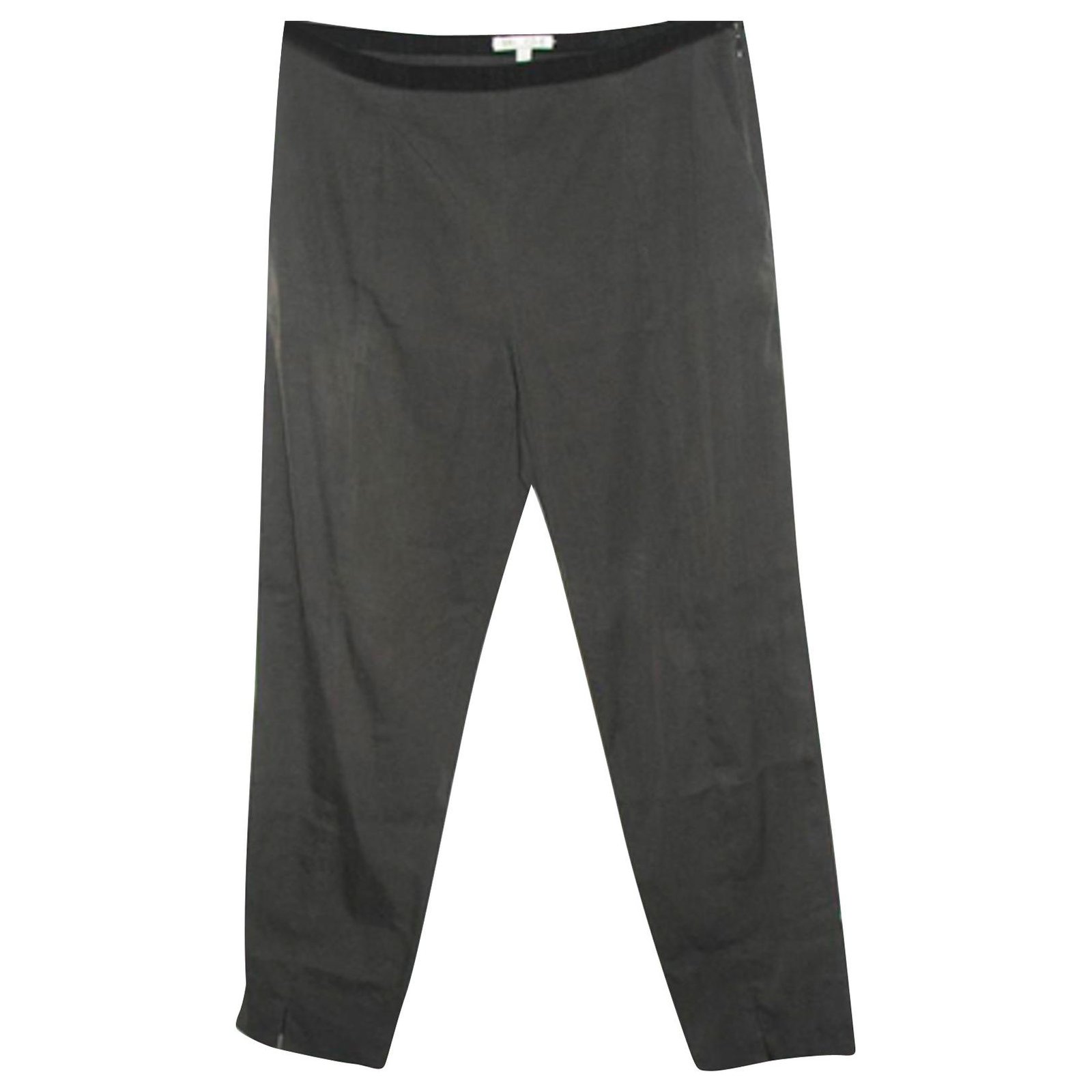 Paule Ka Cropped trousers Pants, leggings Cotton,Modal Khaki ref.133027 ...