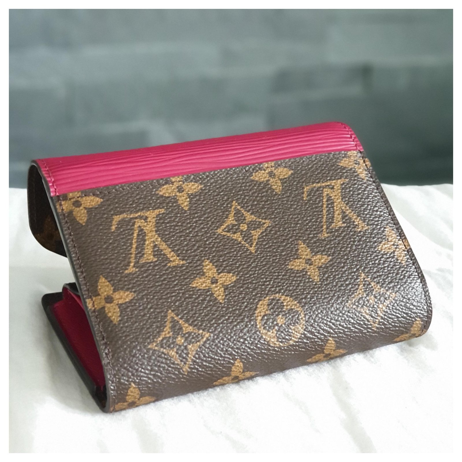 Louis Vuitton Portafoglio Marie-Lou Monogram Epi Giallo