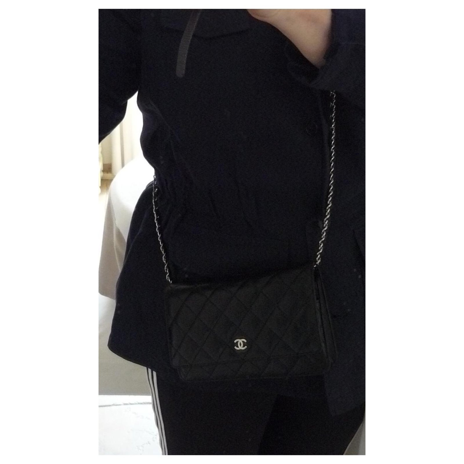 Chanel WOC Wallet on Chain Black Lambskin ref.133333 - Joli Closet