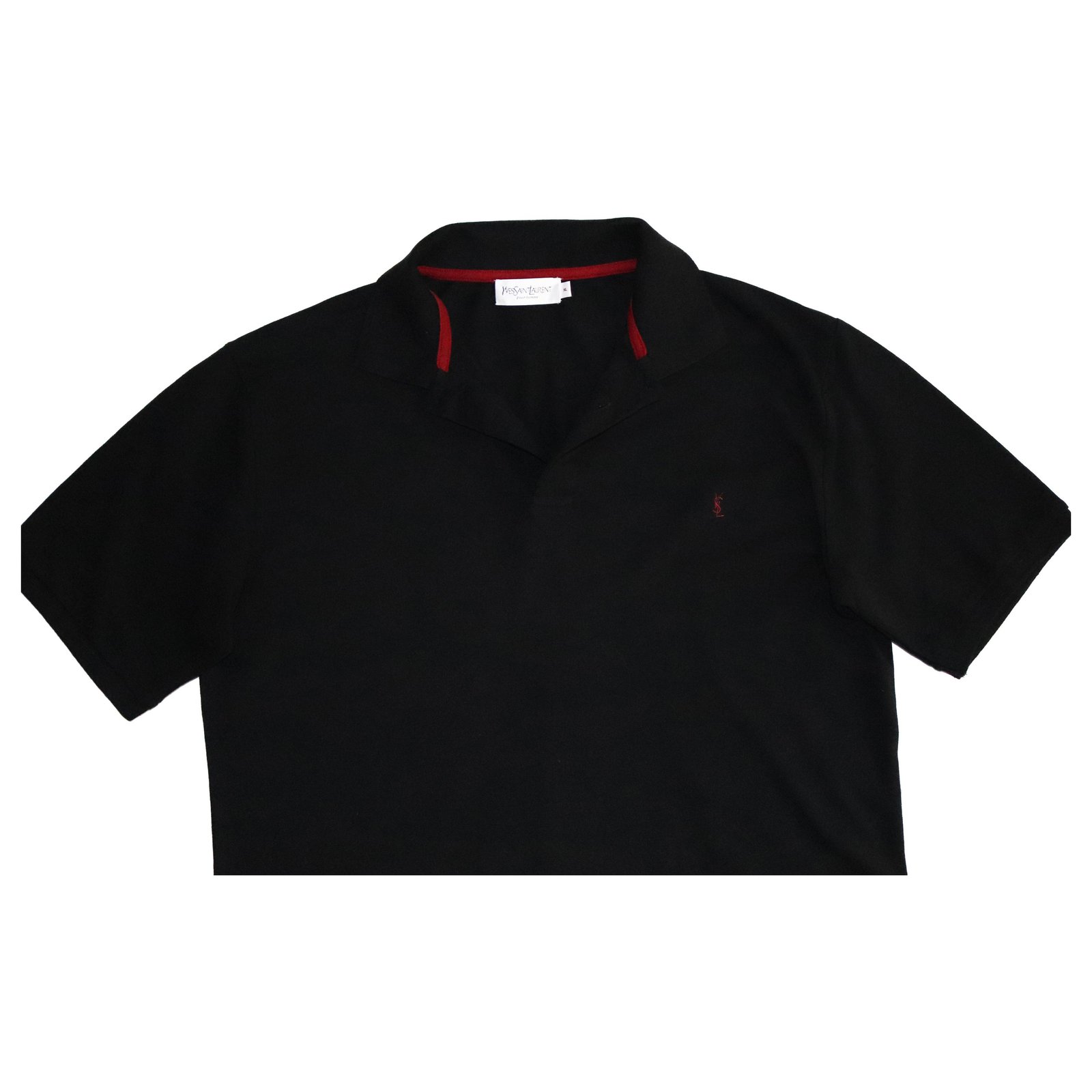 Yves Saint Laurent Polos Black Cotton ref.133509 - Joli Closet
