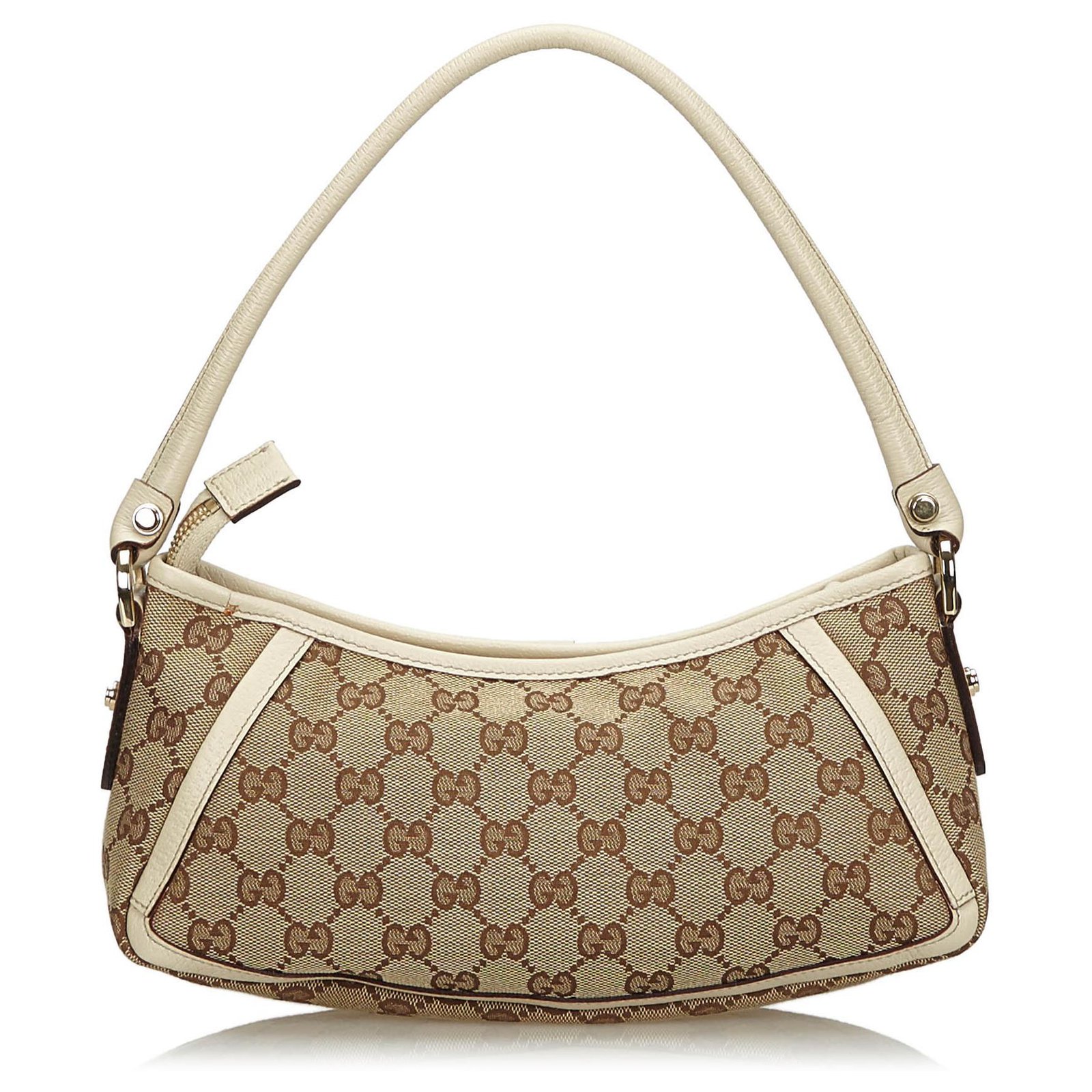 Gucci GG Handbag Beige – AMORE Vintage Tokyo