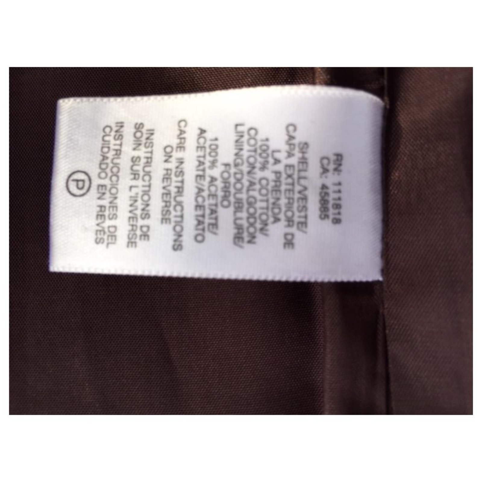 Michael Kors Jackets Brown Green Cotton  - Joli Closet