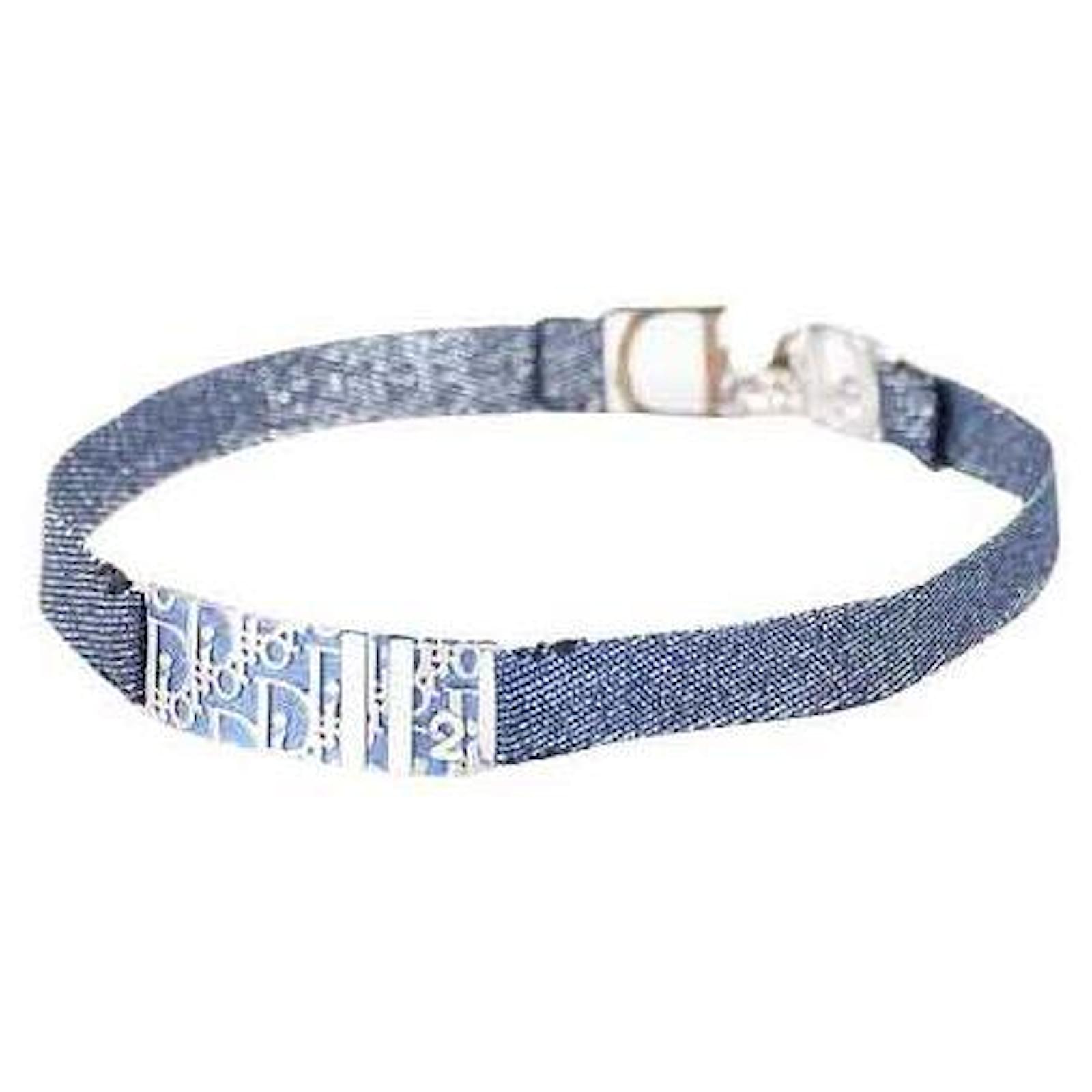 Christian Dior Bracelet femme Métal Bleu clair ref.134469 Joli Closet