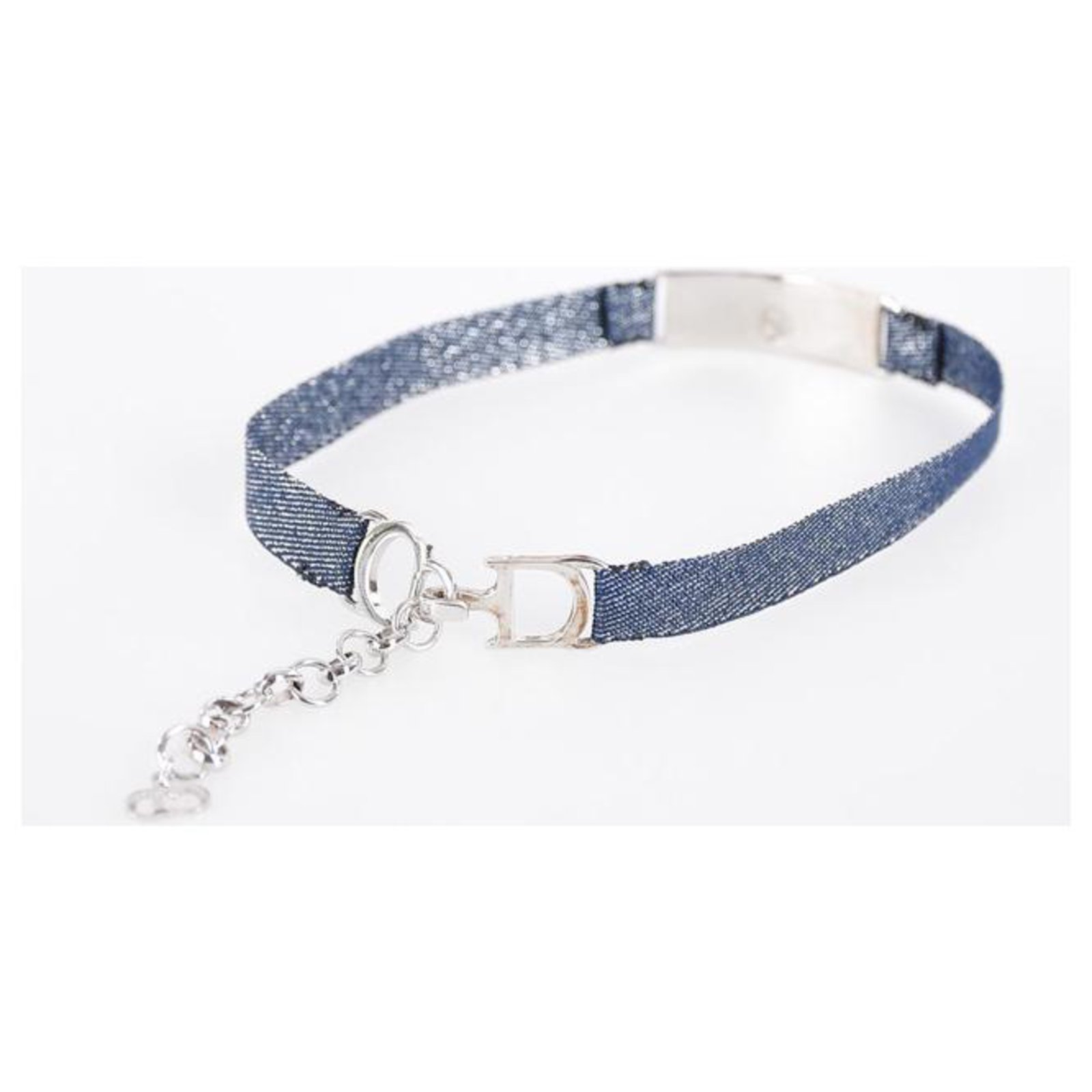 Christian Dior Bracelet femme Métal Bleu clair ref.134469 Joli Closet