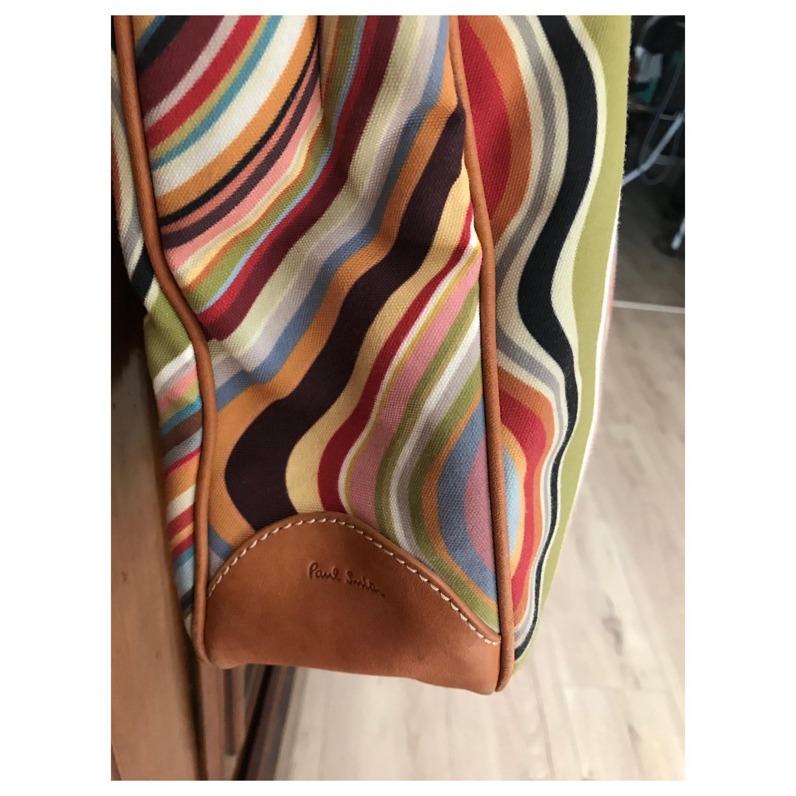 Cloth 48h bag Paul Smith Multicolour in Cloth - 26137703