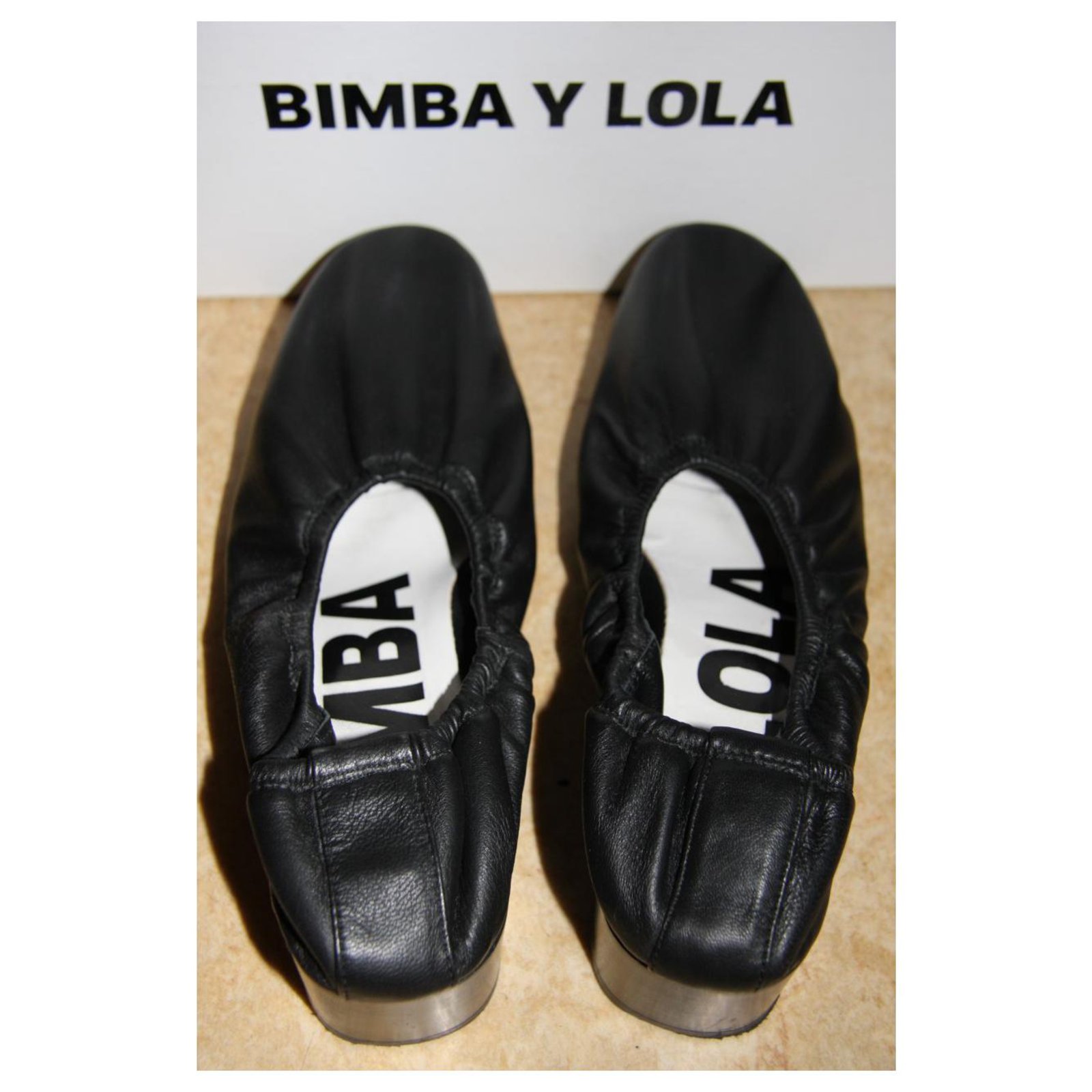 Bimba Y Lola Ballet Flats in Natural