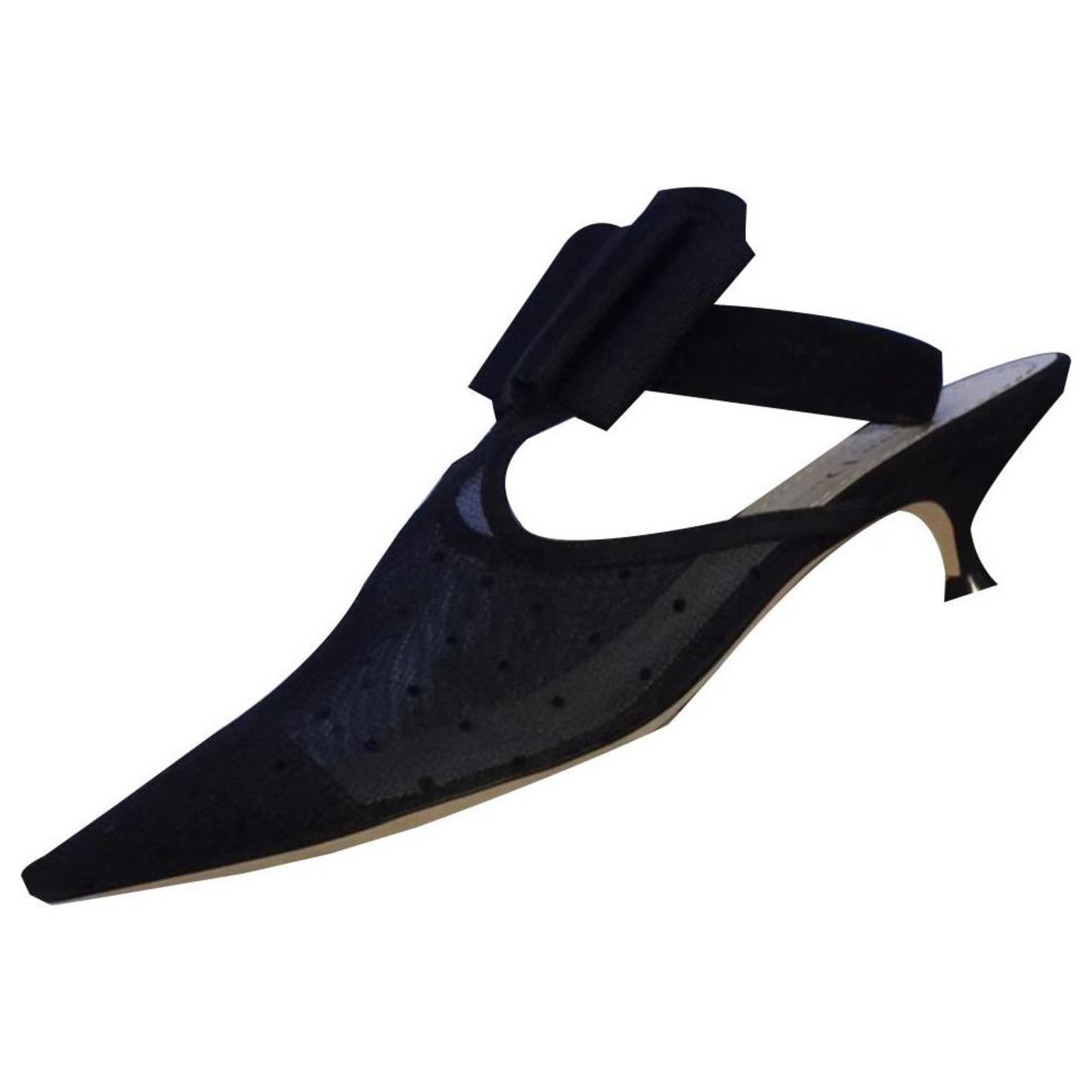 Dior Heels Black Suede ref.135544 - Joli Closet