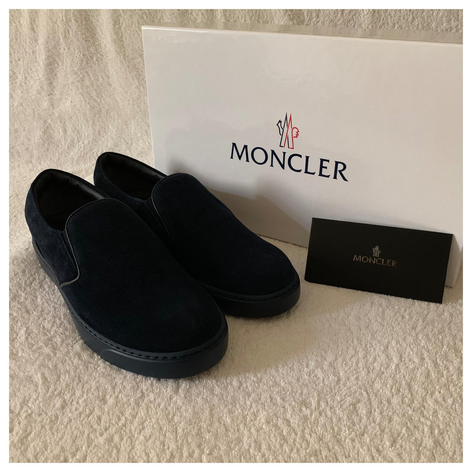 moncler slip on sneakers