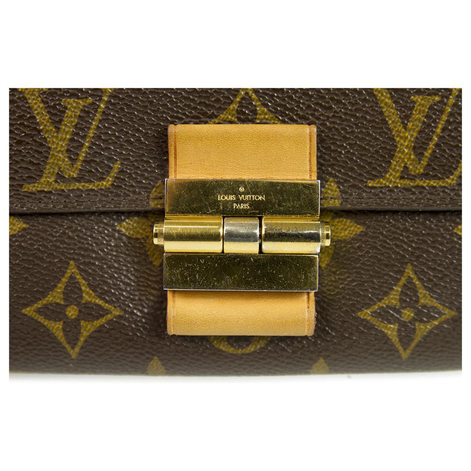 Portafoglio Louis Vuitton LV Monogram Canvas & Fuchsia in pelle da donna  Marrone ref.137064 - Joli Closet