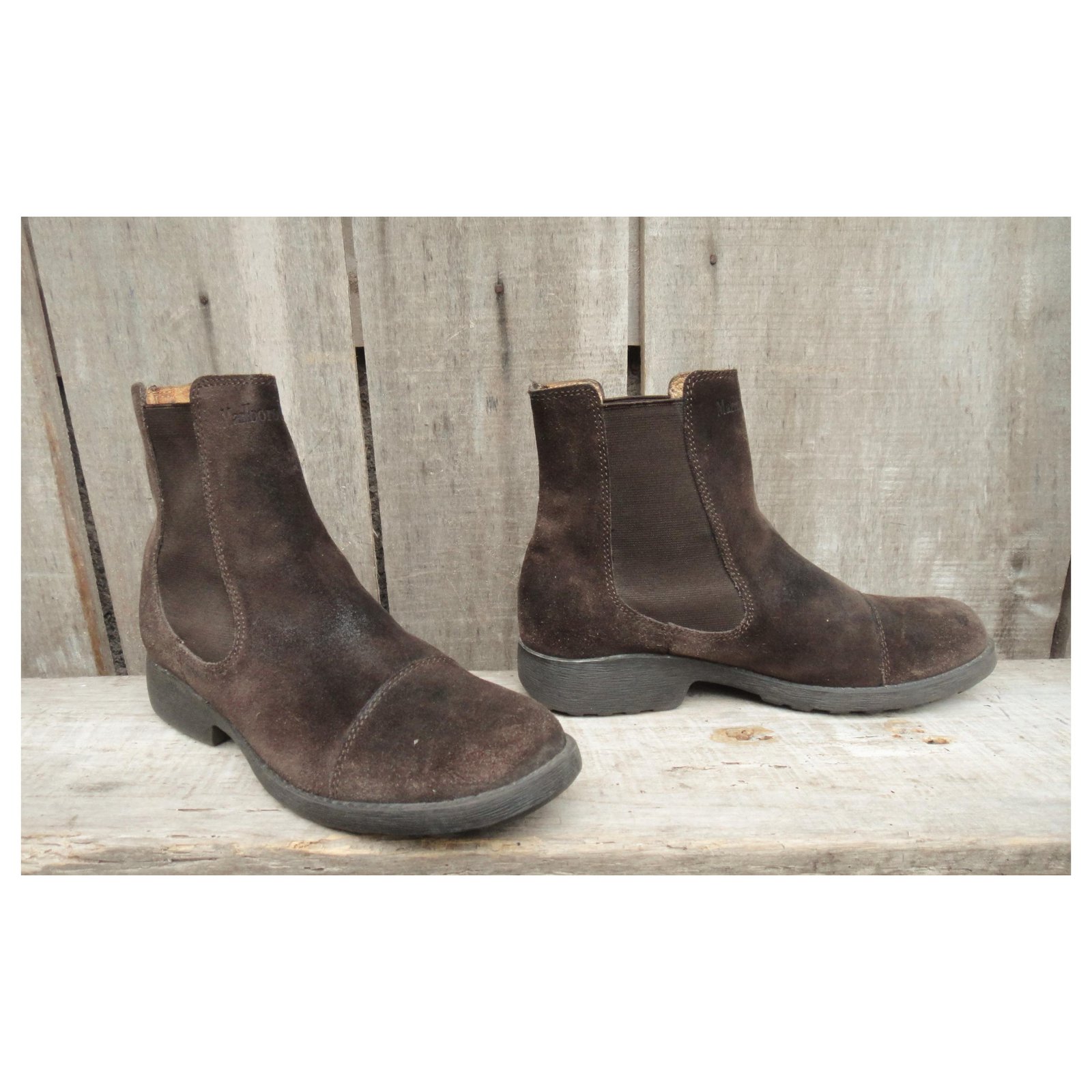 Autre Marque Marlboro boots brown ref.137110 - Joli Closet