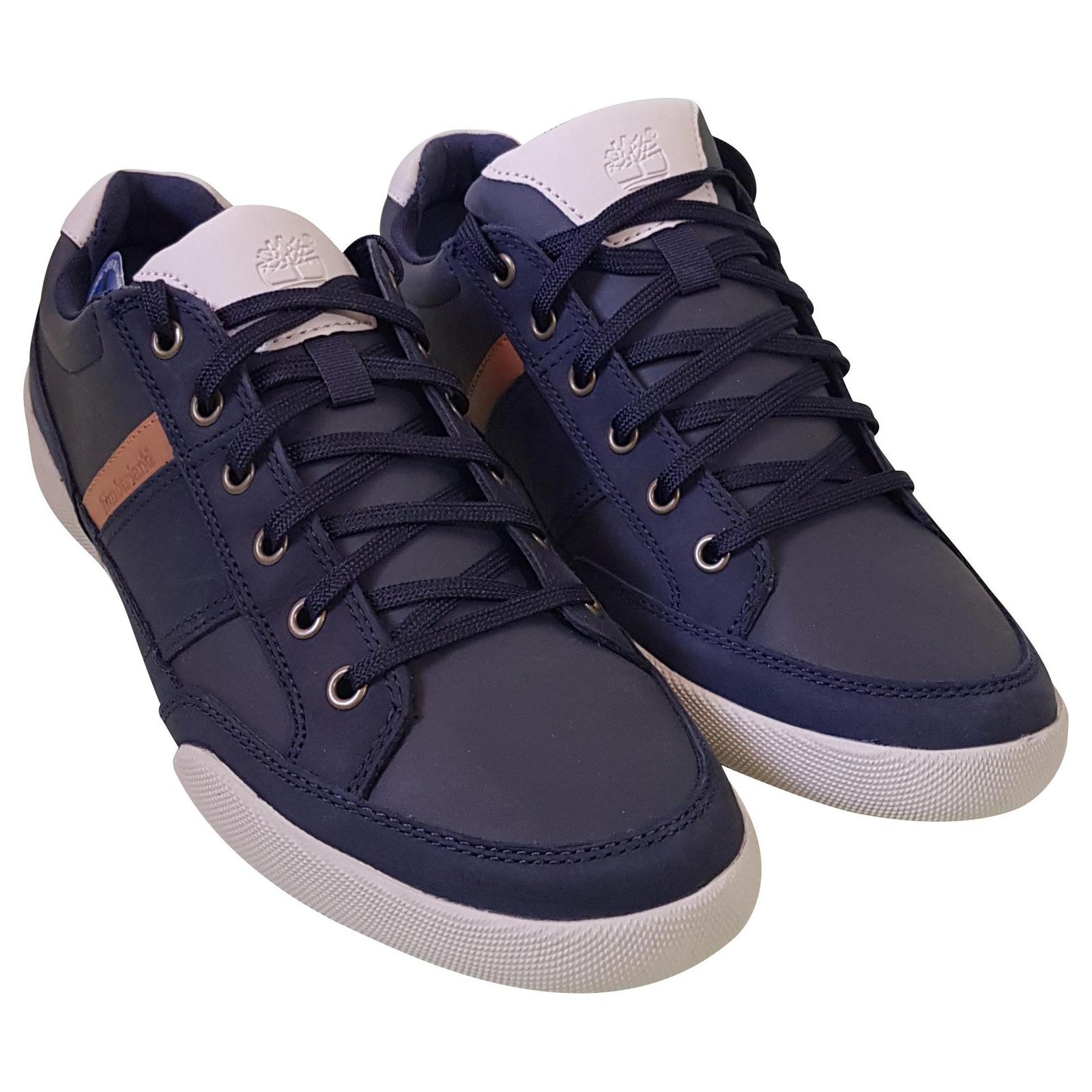 timberland cuir noir