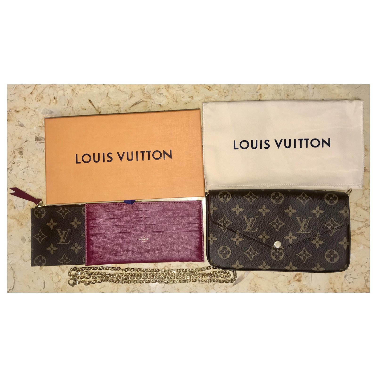 Louis Vuitton wallet Brown ref.435870 - Joli Closet