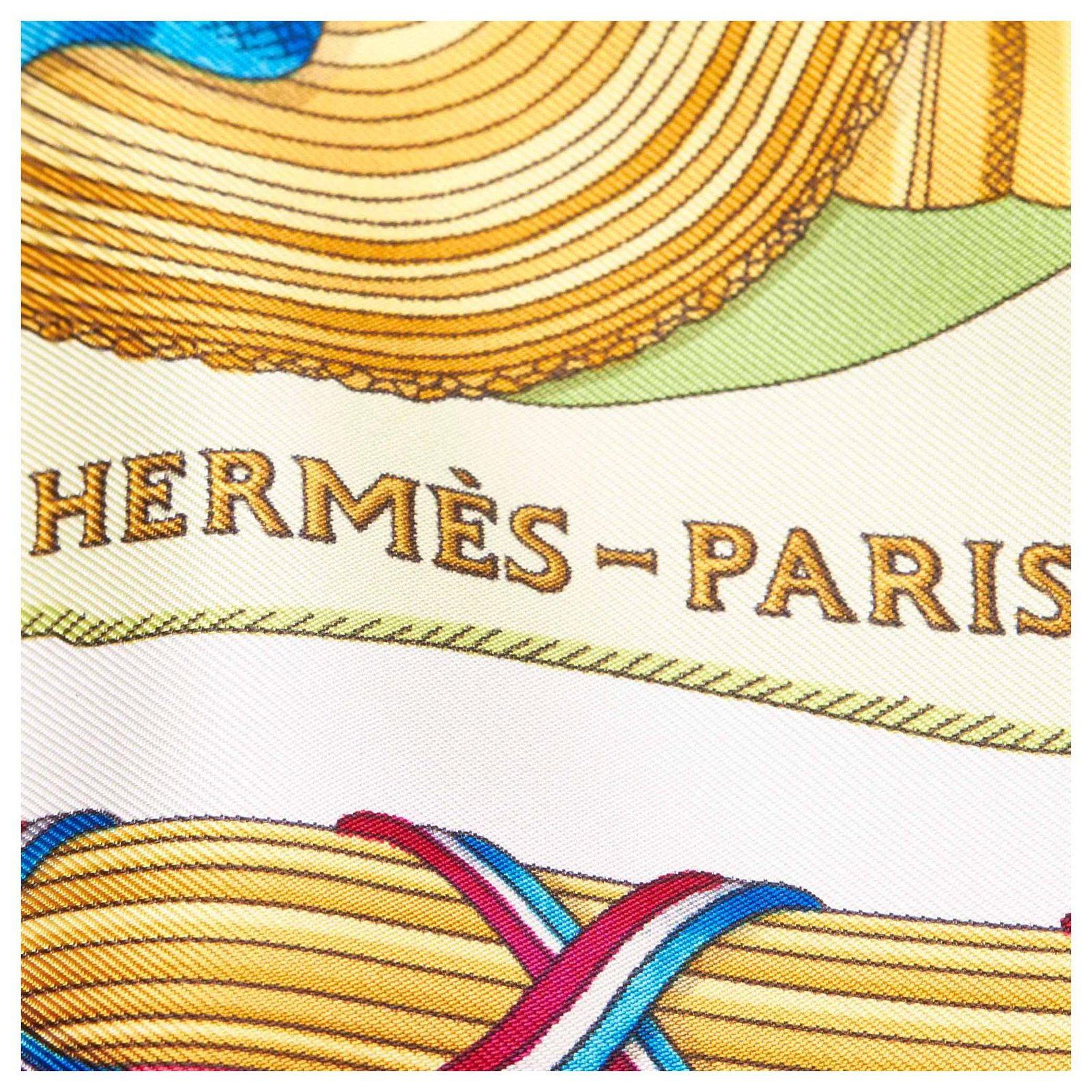 Hermès Hermes White Republique Francaise Liberte Egalite Fraternite ...