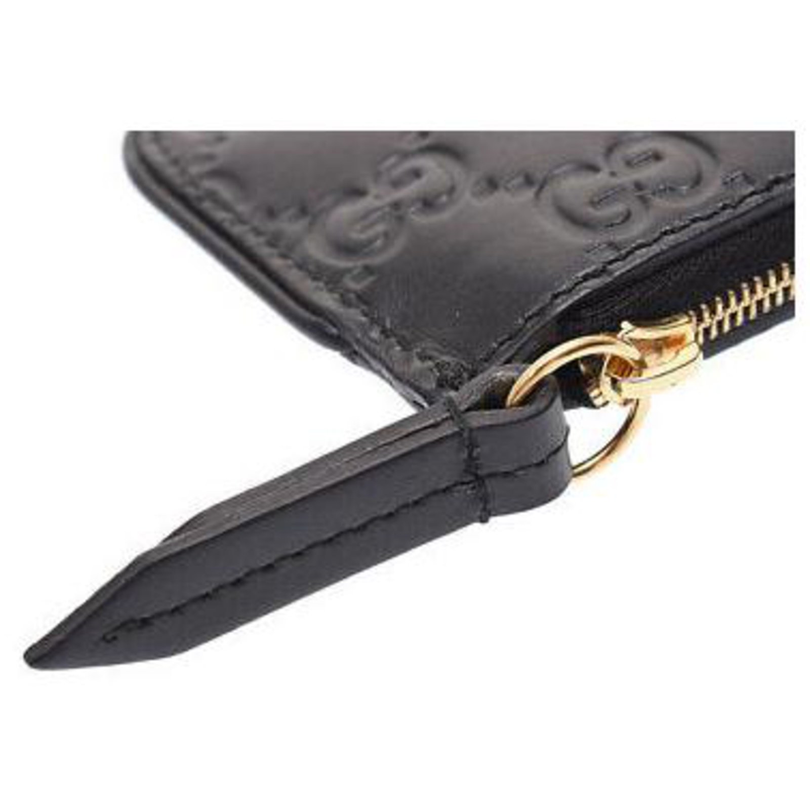 Gucci Signature Key Case in Black