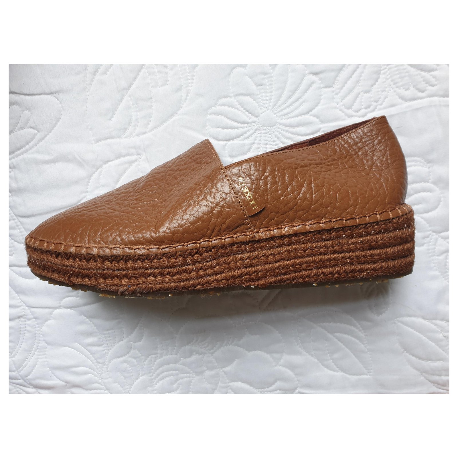 Autre Marque Australia Luxe Collective Espadrilles Caramel Leather