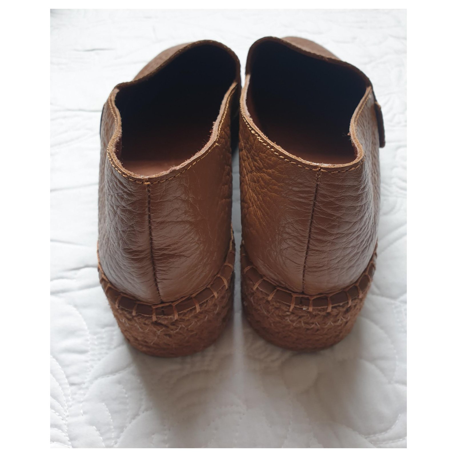 Autre Marque Australia Luxe Collective Espadrilles Caramel Leather