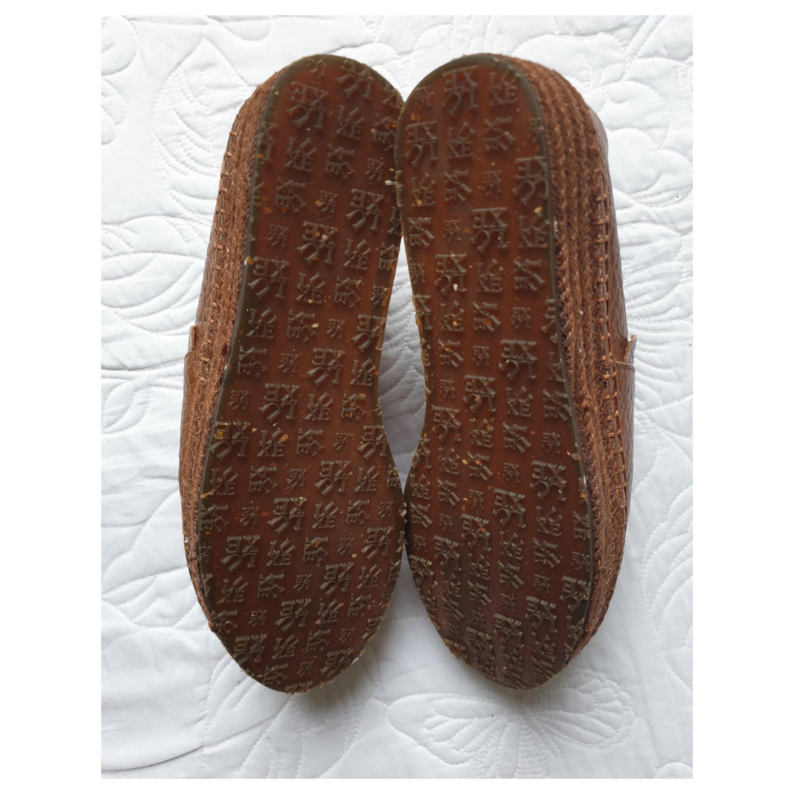 Autre Marque Australia Luxe Collective Espadrilles Caramel Leather