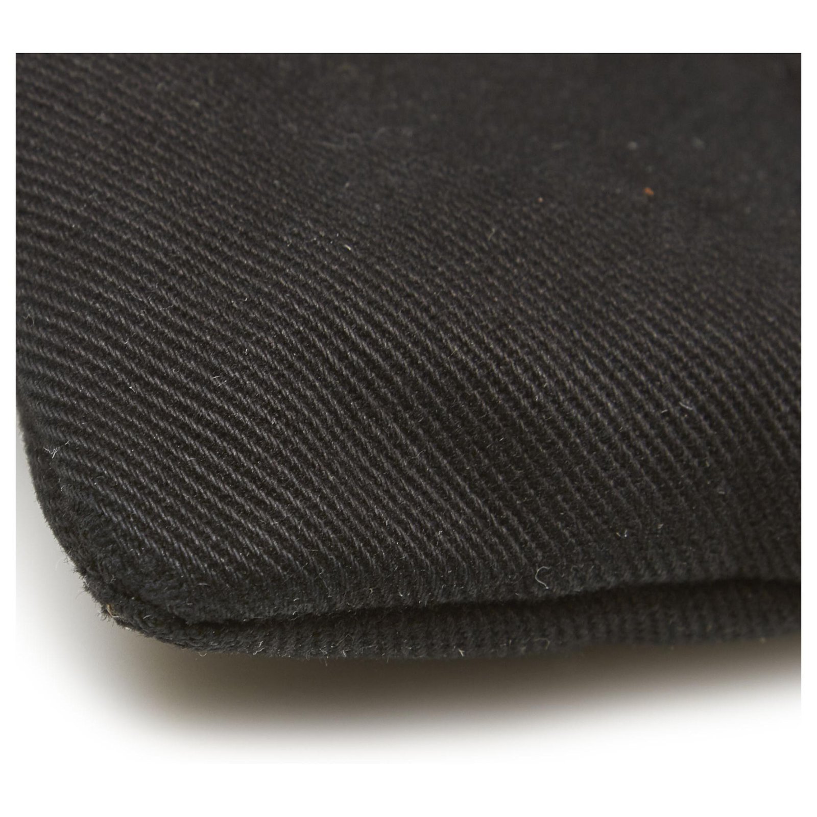 Yves Saint Laurent YSL White Kahala Canvas Tote Bag Black Leather Cloth  Pony-style calfskin Cloth ref.325682 - Joli Closet