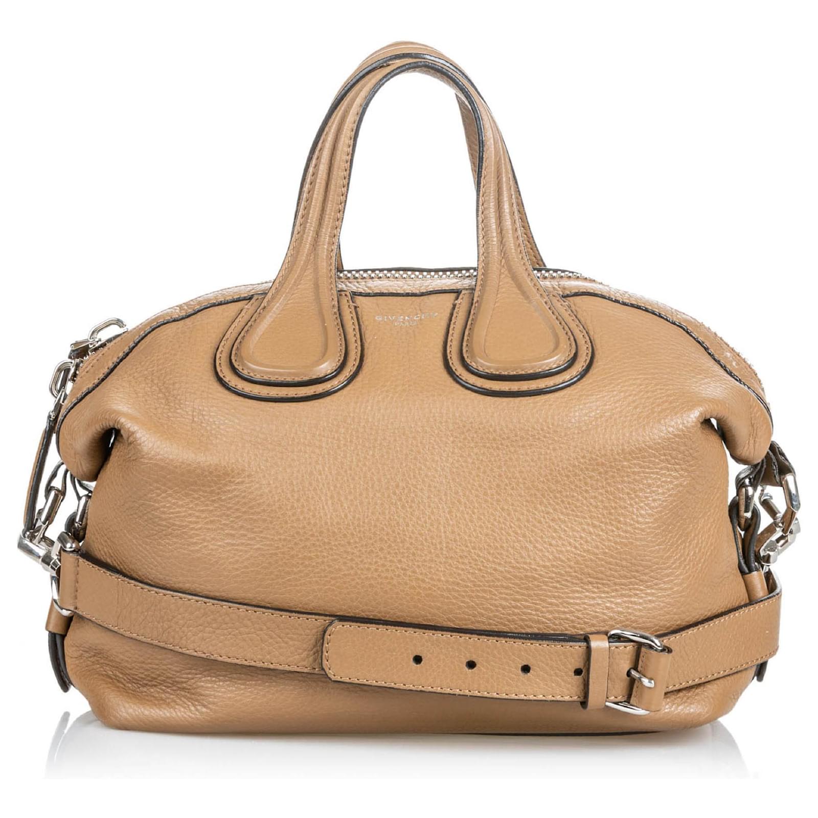 Givenchy Brown Leather Nightingale Shoulder Bag ref.139242 Joli Closet