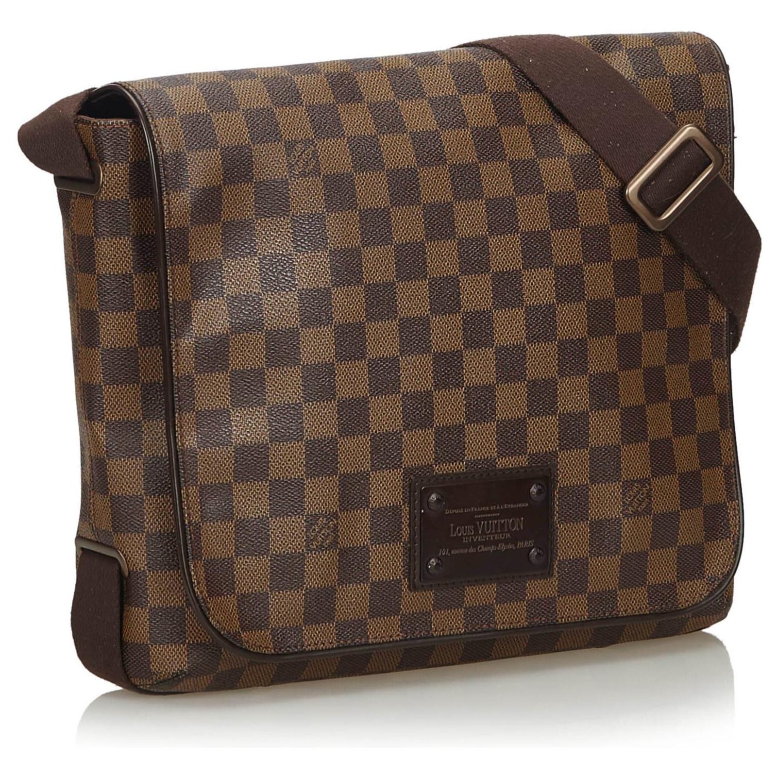 Authentic Louis Vuitton Brooklyn MM Messenger Bag, Luxury, Bags