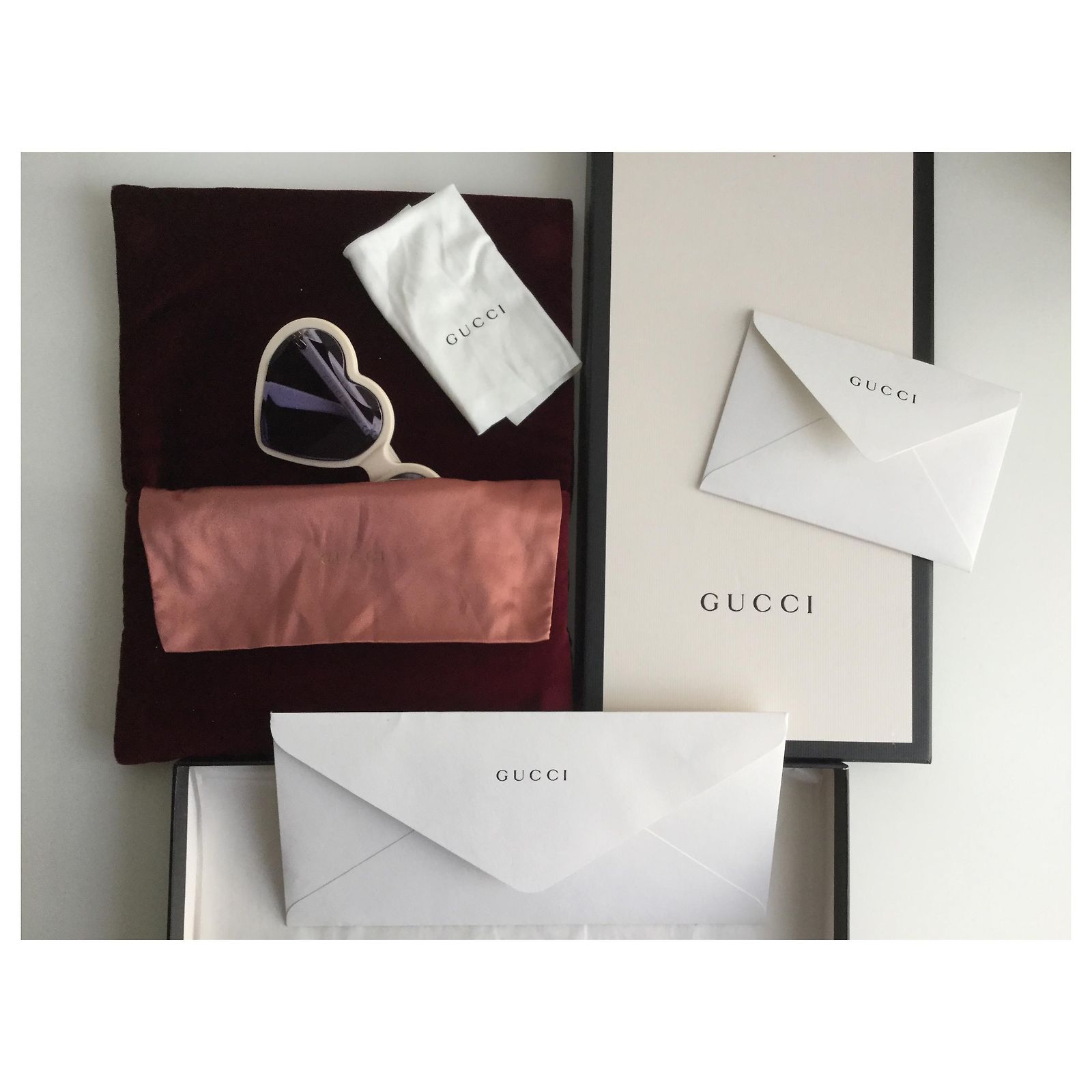 Gucci Sunglasses Purple Acetate ref.JC139801 (Sold) - Joli  display picture 1