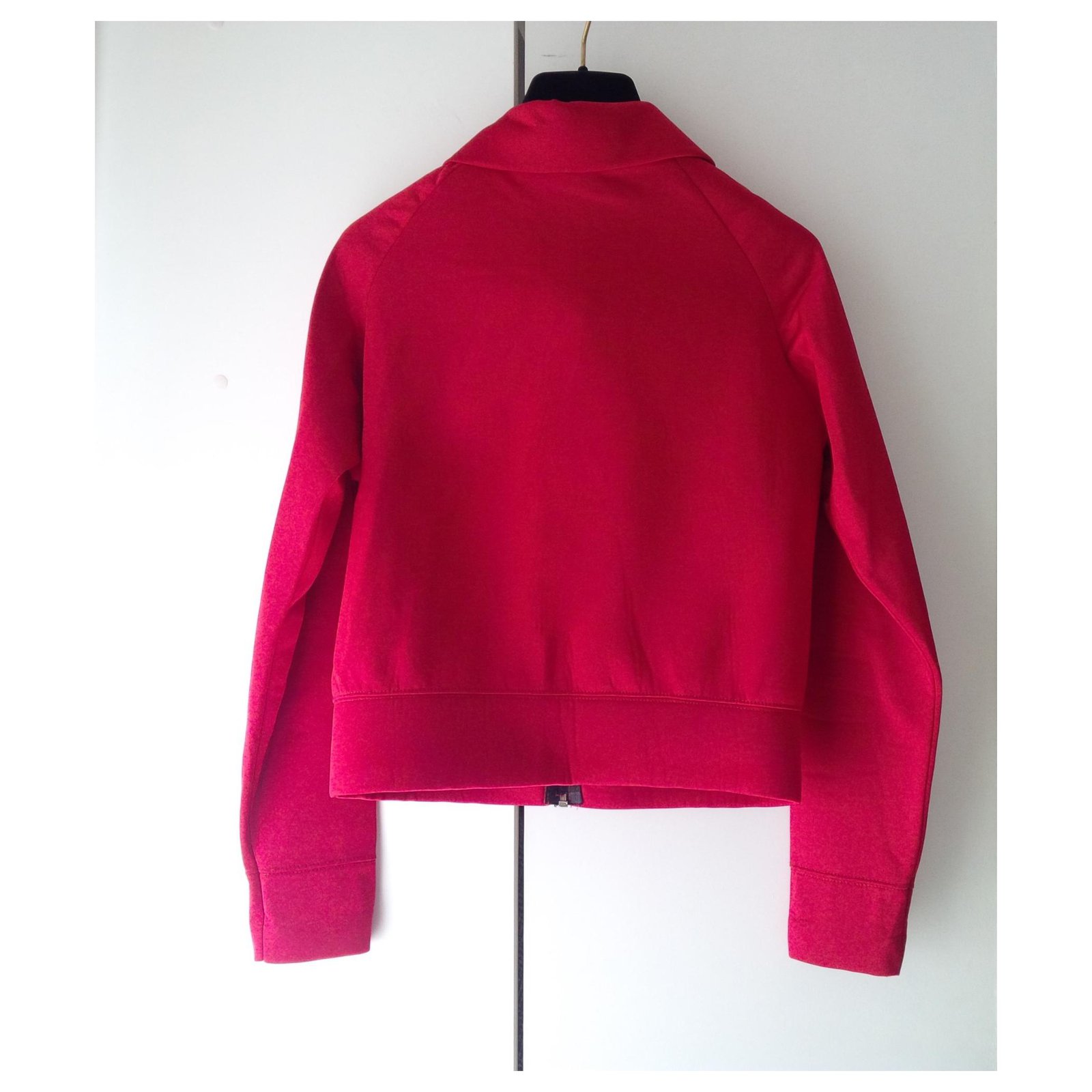 Autre Marque Jackets Red Dark red Synthetic ref.139858 - Joli Closet