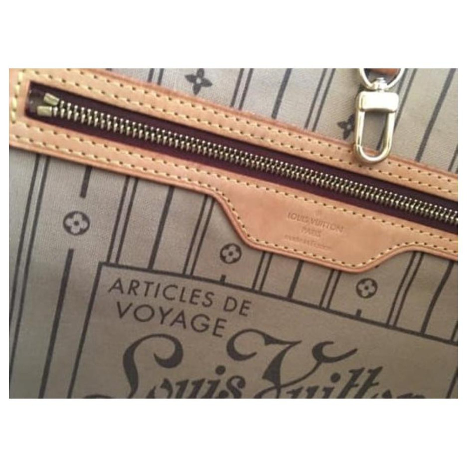 Louis Vuitton neverfull MM Handbags Other Brown ref.139988 - Joli Closet
