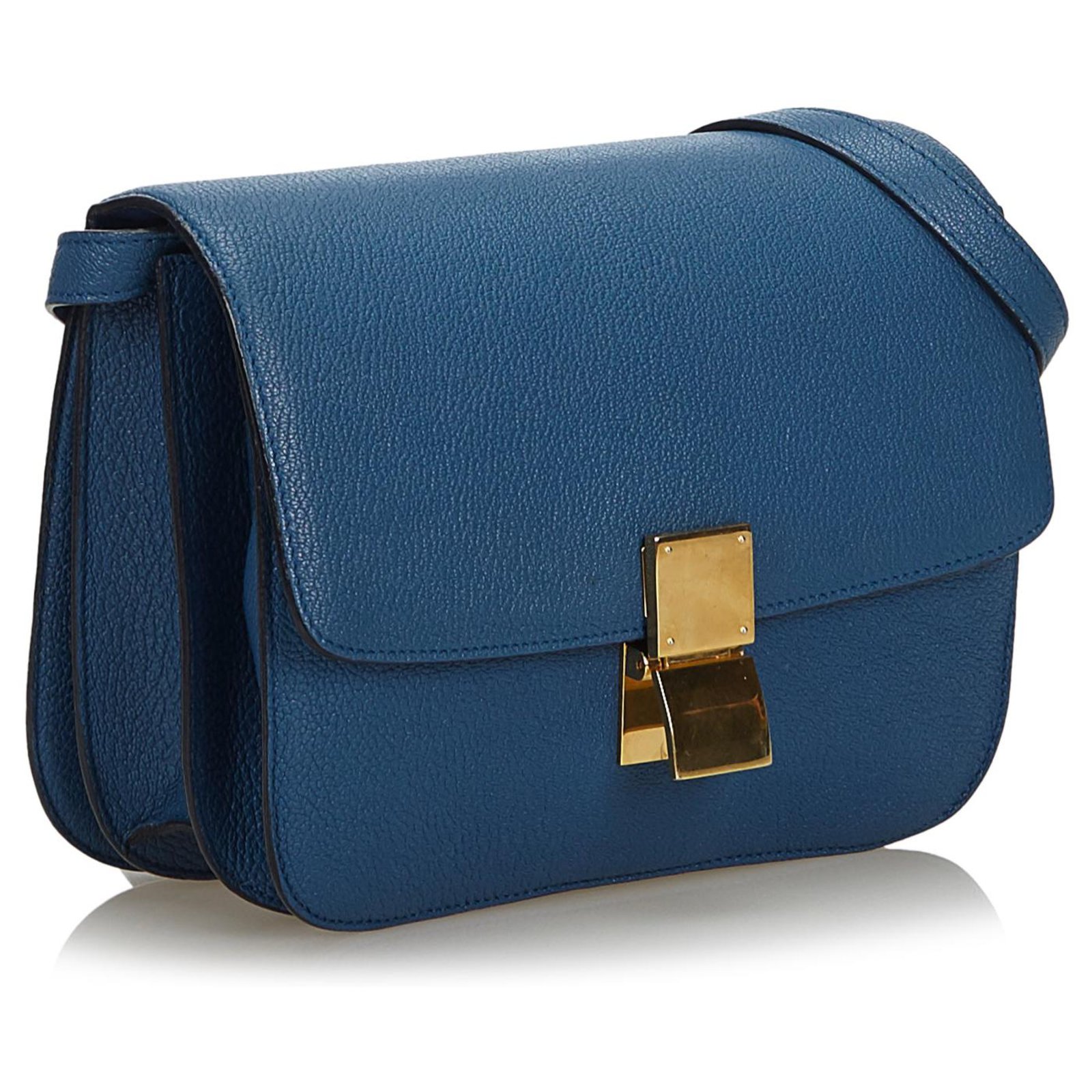 Celine Medium Classic Box Bag Baby Blue – STYLISHTOP