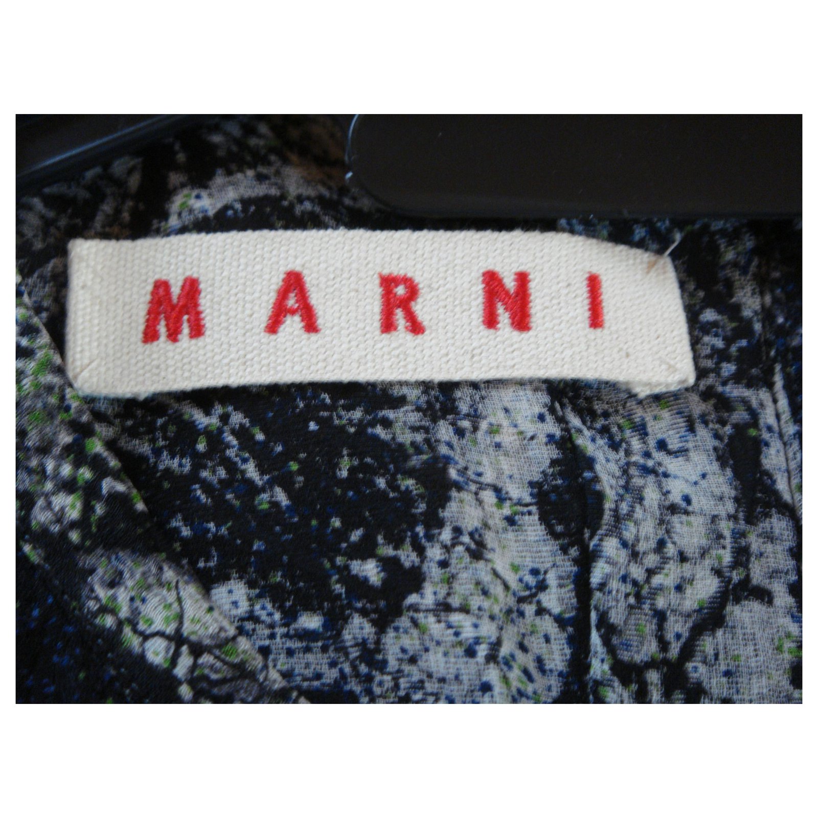 Marni Silk dress Grey ref.140329 - Joli Closet