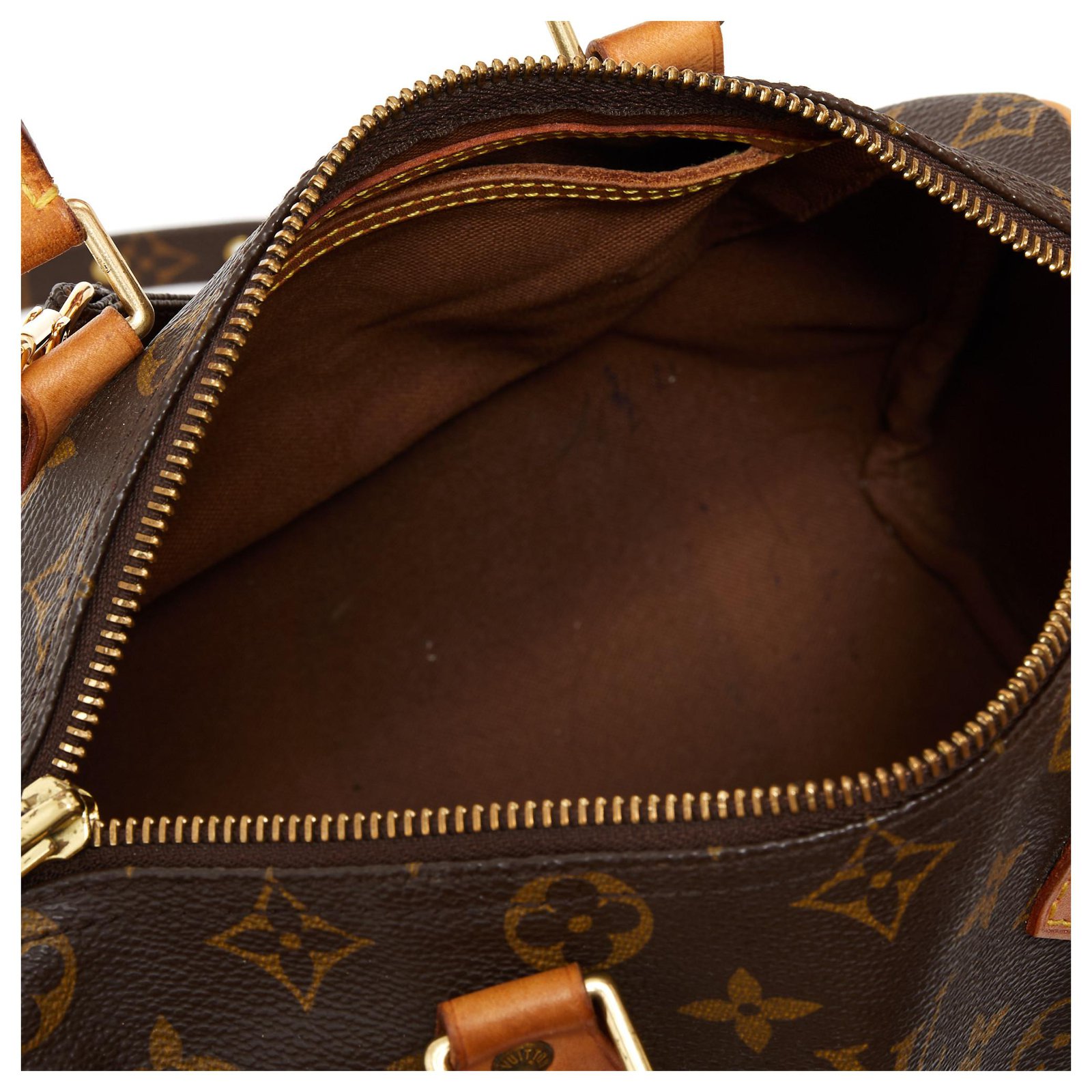 Louis Vuitton Marly wrist strap Brown Cloth ref.252579 - Joli Closet