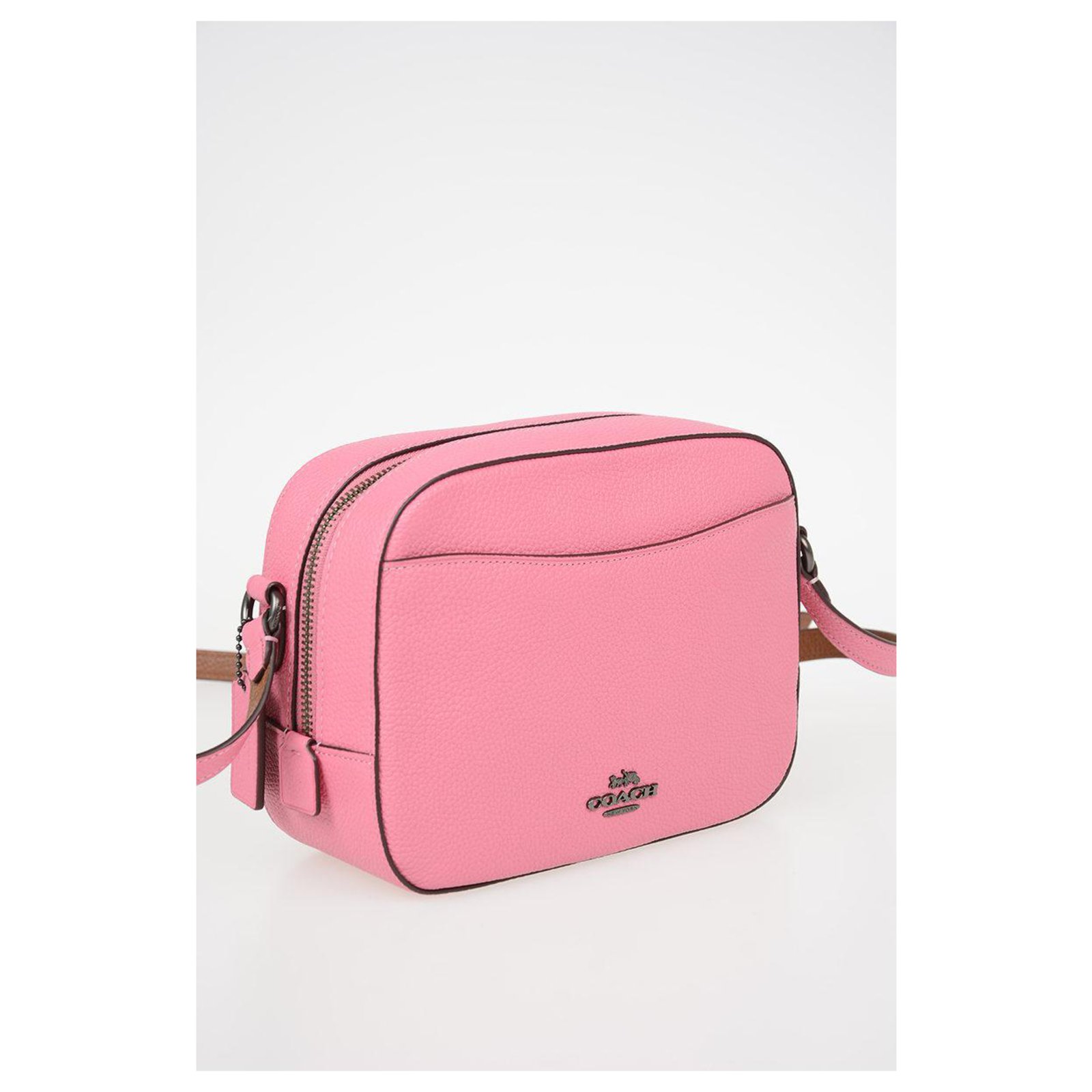 Coach Pink Leather Shoulder Bag 10451